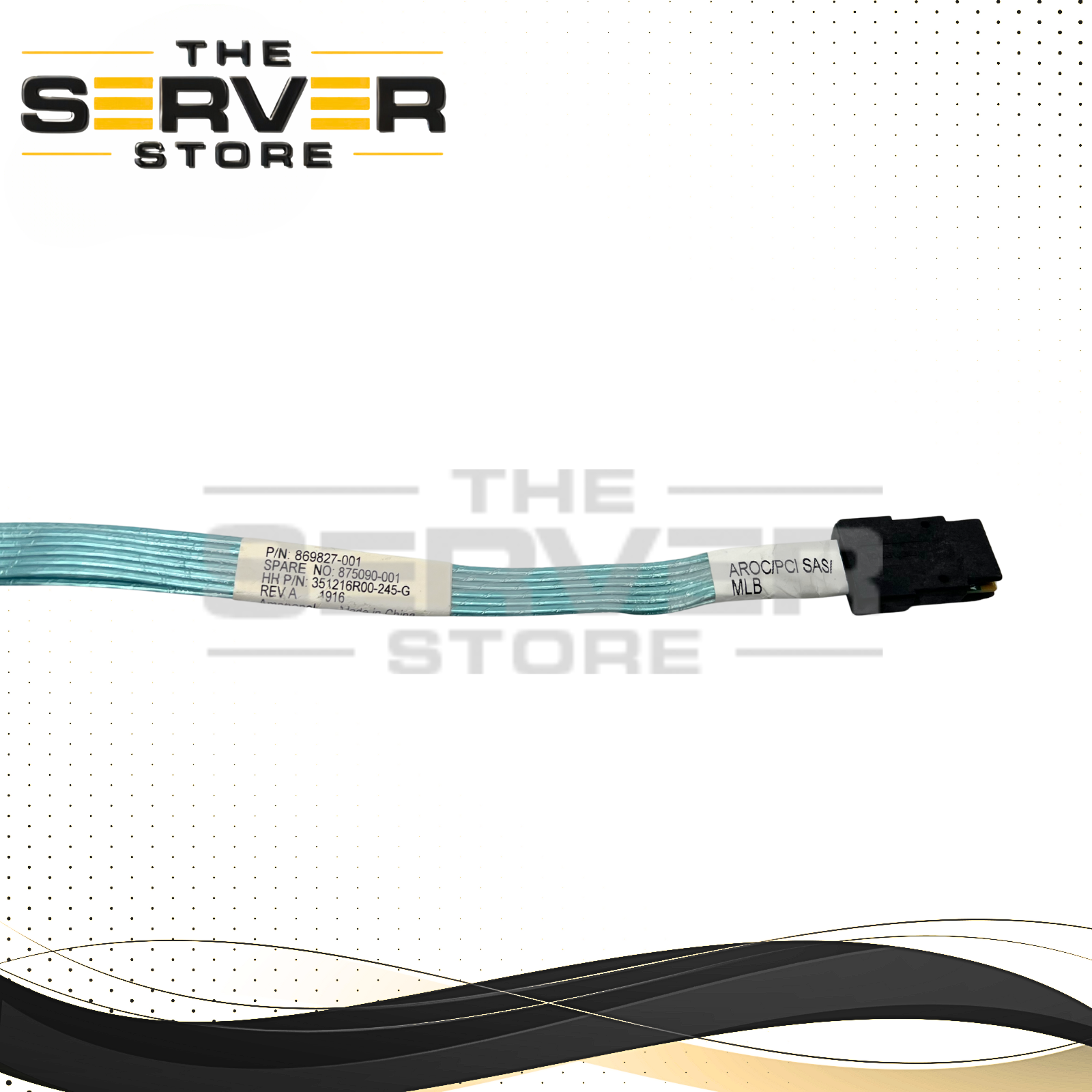 HPE Mini-SAS Cable 33" ProLiant DL380 Gen10 DL385 Gen10 869827-001 875090-001