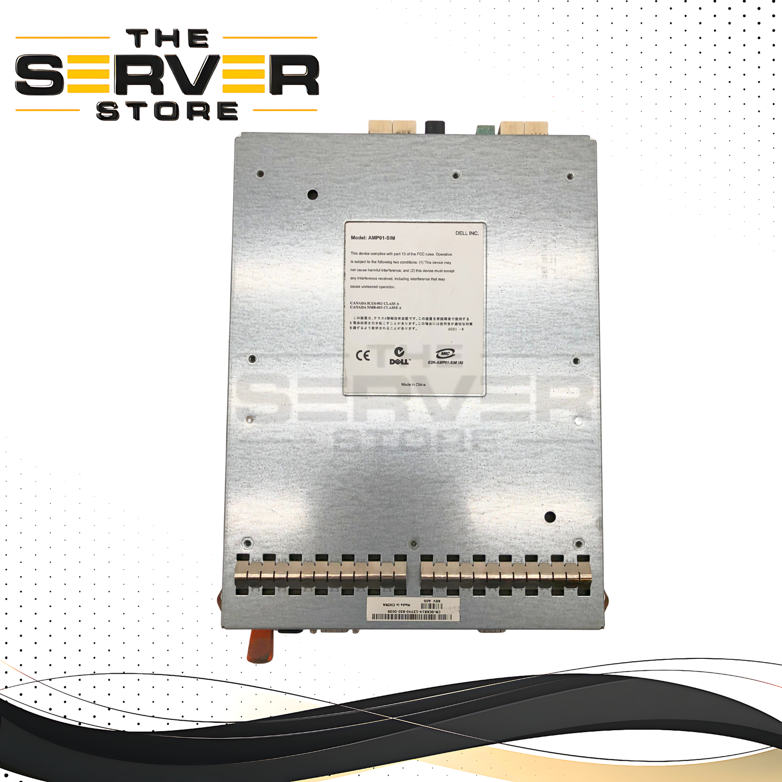Dell PowerVault MD1000 Enclosure Management Module (EMM) SAS/SATA Controller. P/N: 0CK614, CK614.