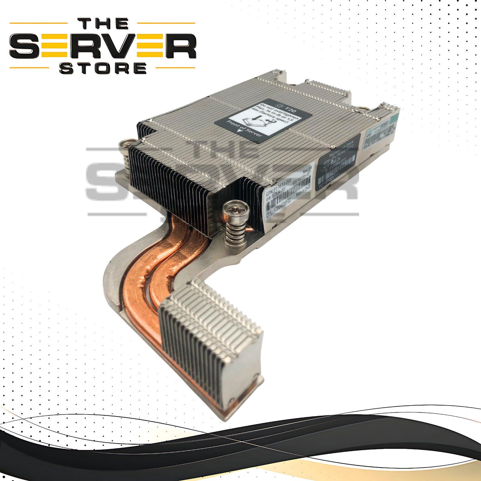 HPE ProLiant DL325 Gen10 Plus Performance CPU Heatsink P26881-001 P17634-001