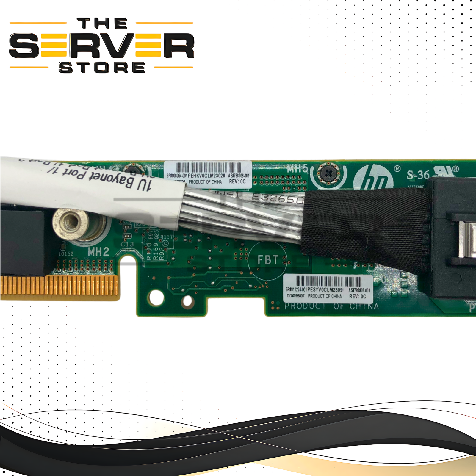 HPE ProLiant XL170r Gen9 Primary PCIe x16 Riser Cage Bayonet Board 800364-001