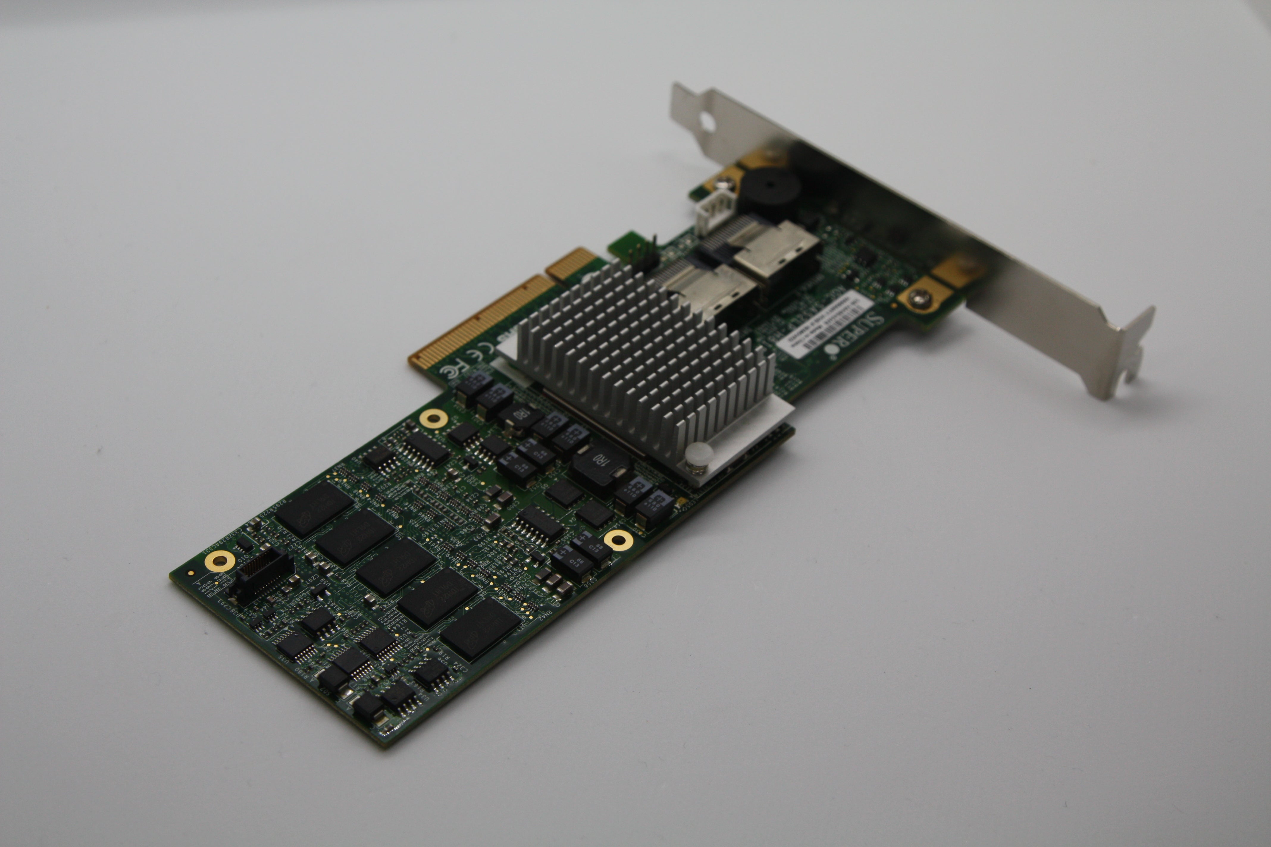 AOC-SAS2LP-H8IR Supermicro AOC-SAS2LP-H8IR RAID Full and Low profile bracket