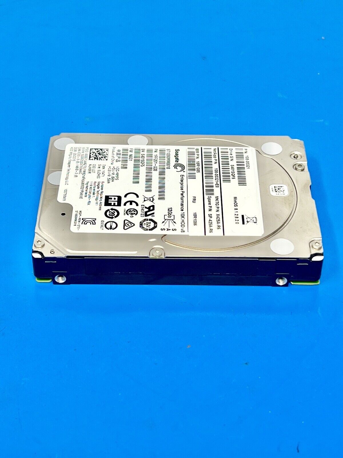 1FF200-039 - Disco duro empresarial Enterprise Performance 10K.8 de 1.2 TB, 10000 RPM, SAS 12 Gb/s, caché de 128 MB (512n), 2.5 pulgadas