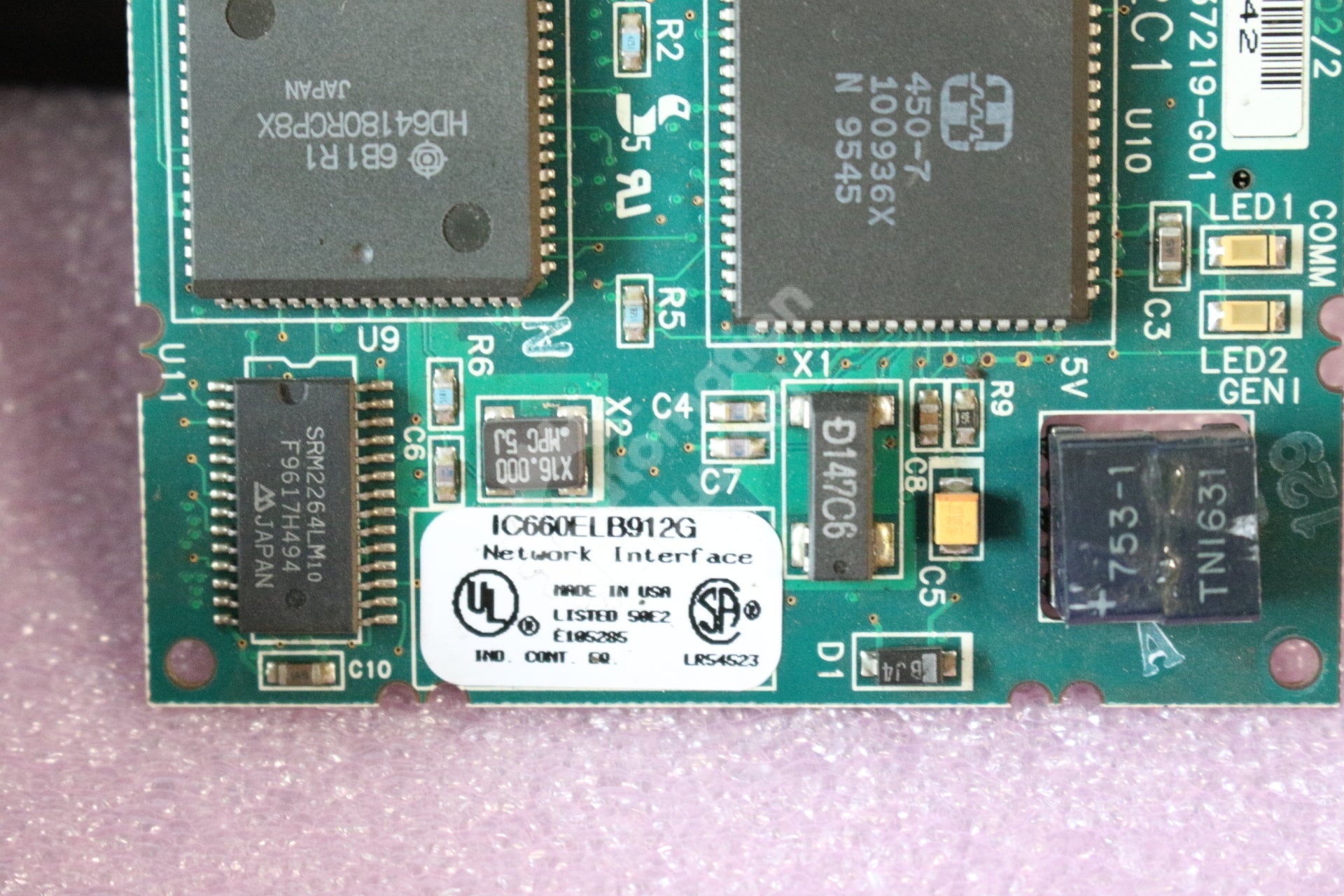 GE IC660ELB912G Network Interface Card