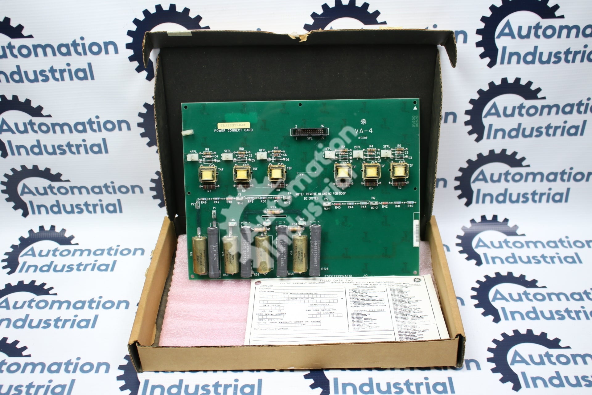 GE General Electric 531X122PCNALG1 F31X122PCNAFG1 Power Connect Card