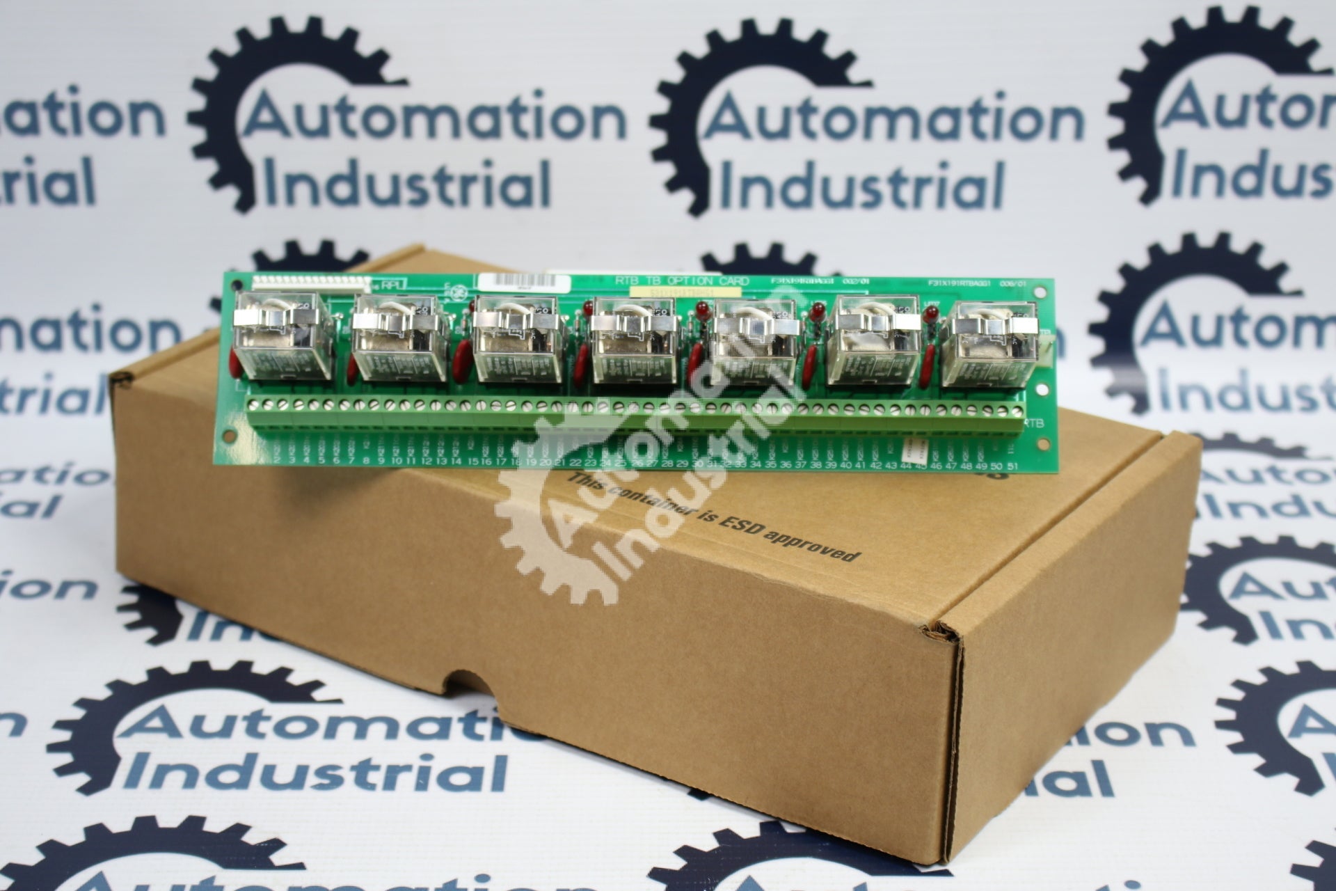 GE General Electric 531X191RTBAHG1 F31X191RTBAGG1 Relay Terminal OPEN BOX