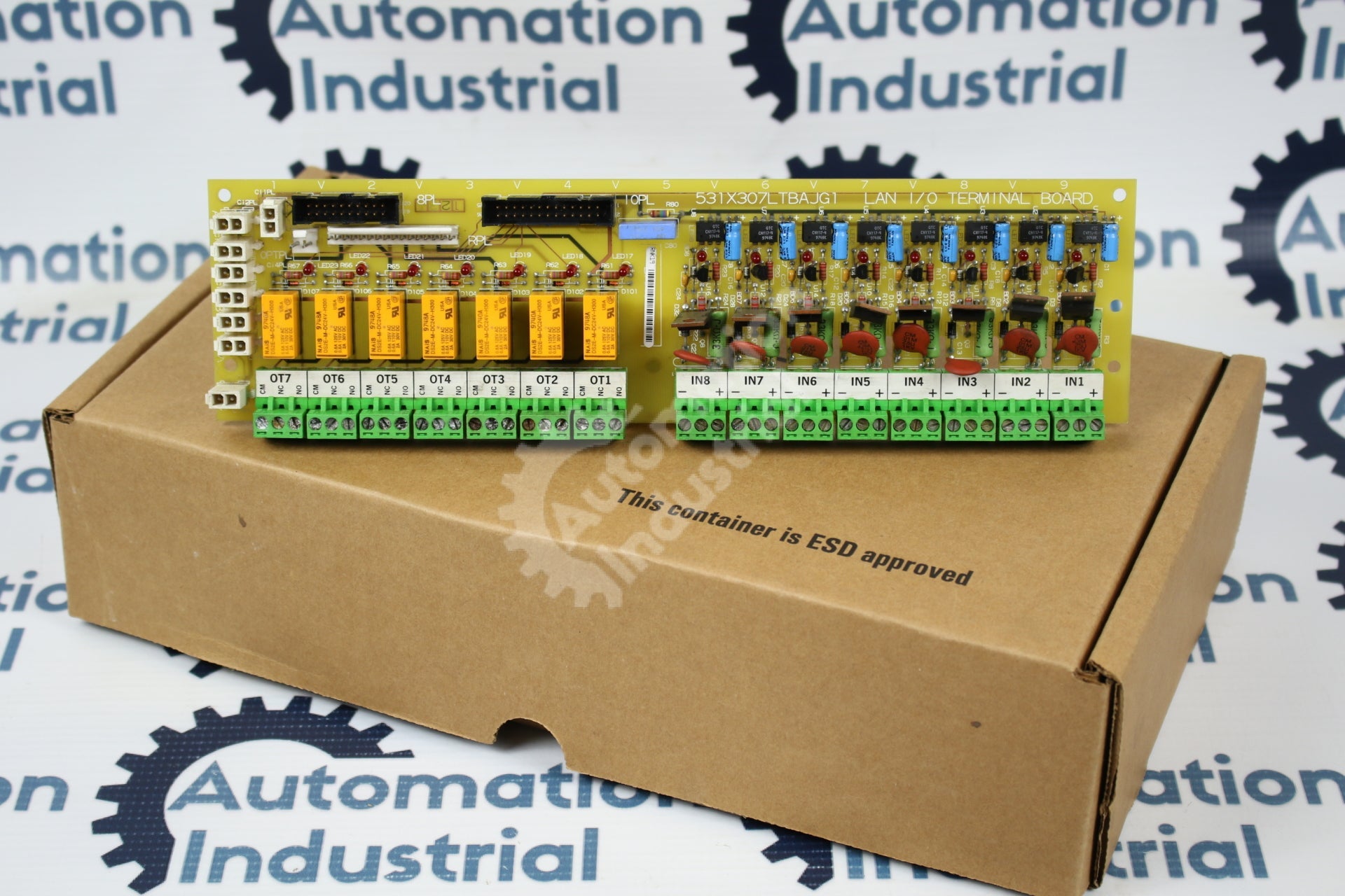 GE General Electric 531X307LTBAJG1 F31X307LTBAJG1 LAN Terminal Board