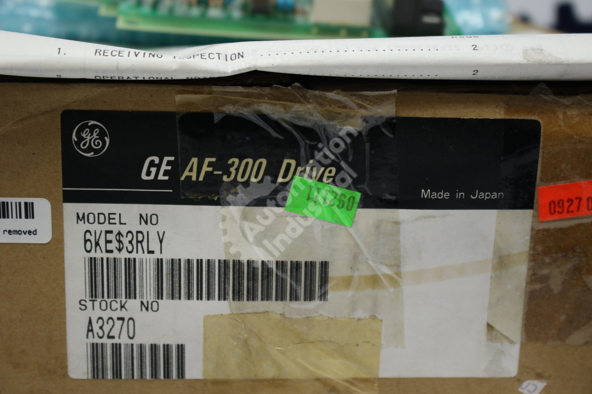 General Electric GE Fuji 6KE$3RLY Option Board NEW
