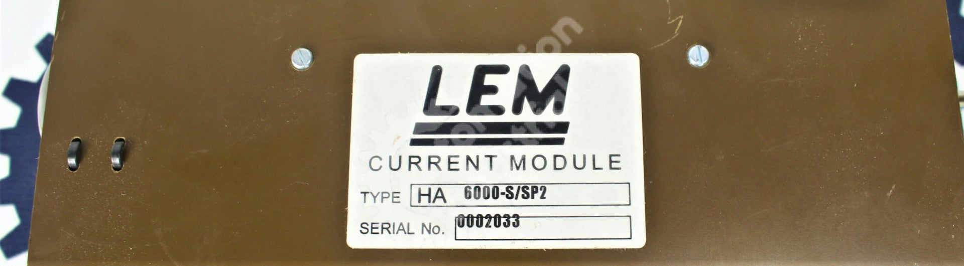 LEM 6000-S/SP2 High Compact Voltage Current Transducer