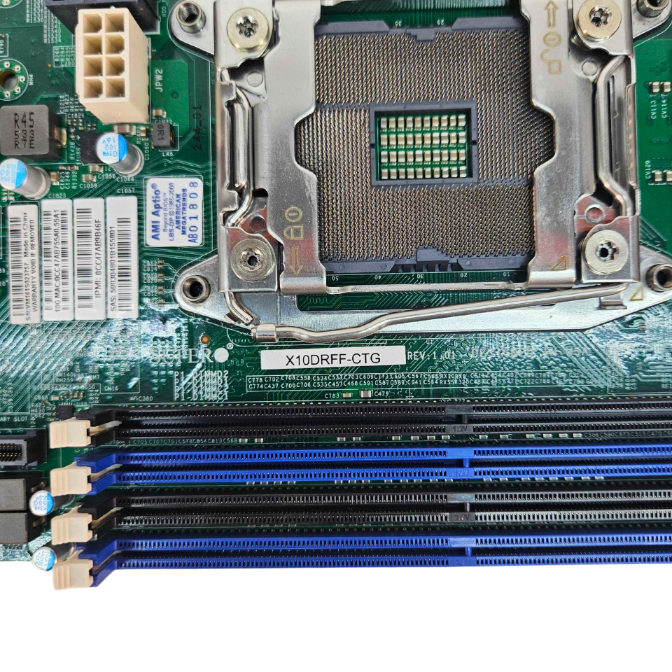 Supermicro Motherboard Dual socket R3 (LGA 2011) (X10DRFF-CTG)