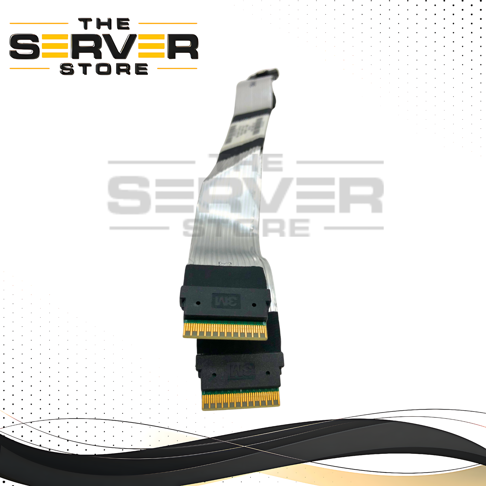 Supermicro 85cm Slimline SAS SFF-8654 to SFF-8654 12Gb/s Cable CBL-SAST-122EF-85