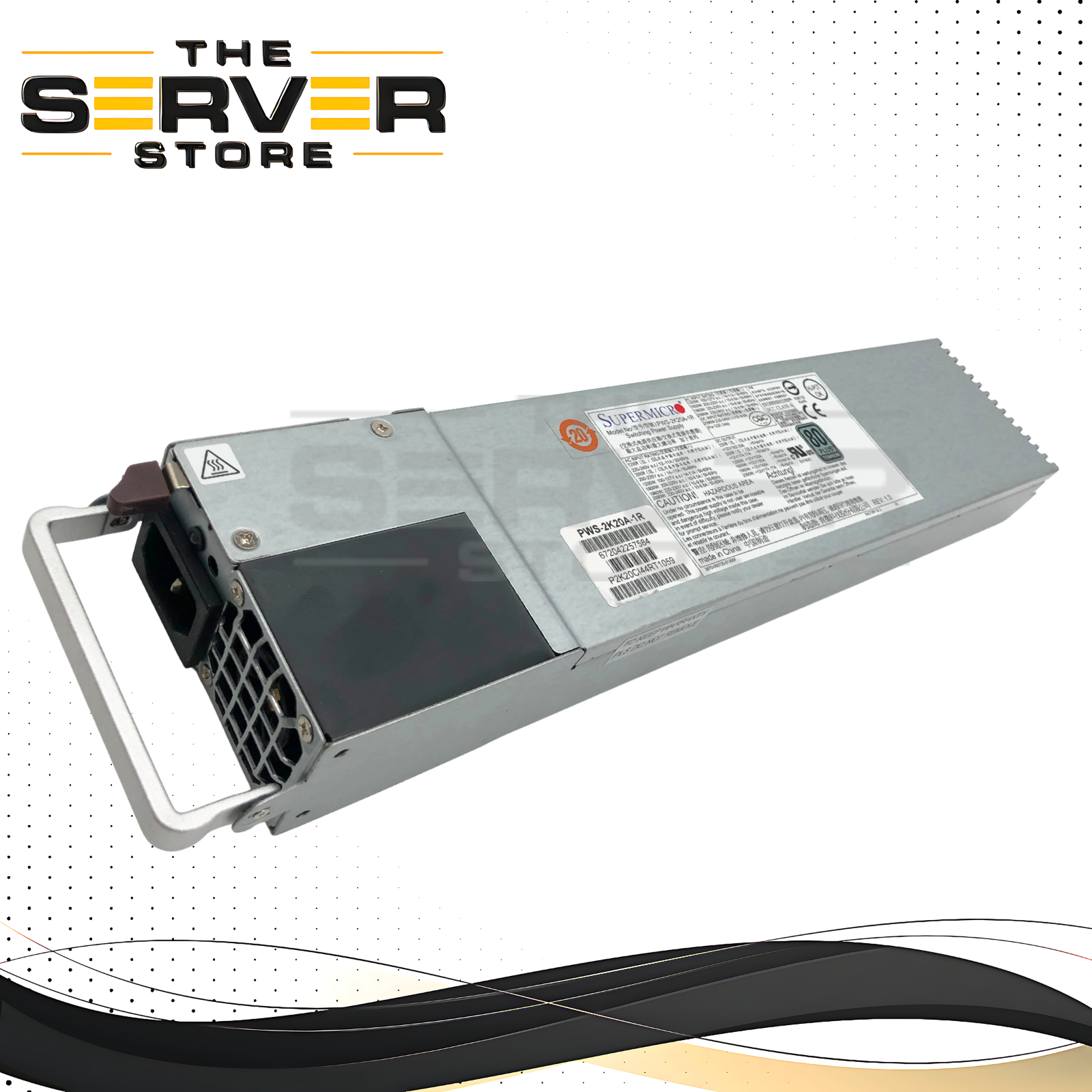 Supermicro 2200W 80+ Platinum Redundant Hot-Swap PSU PWS-2K20A-1R