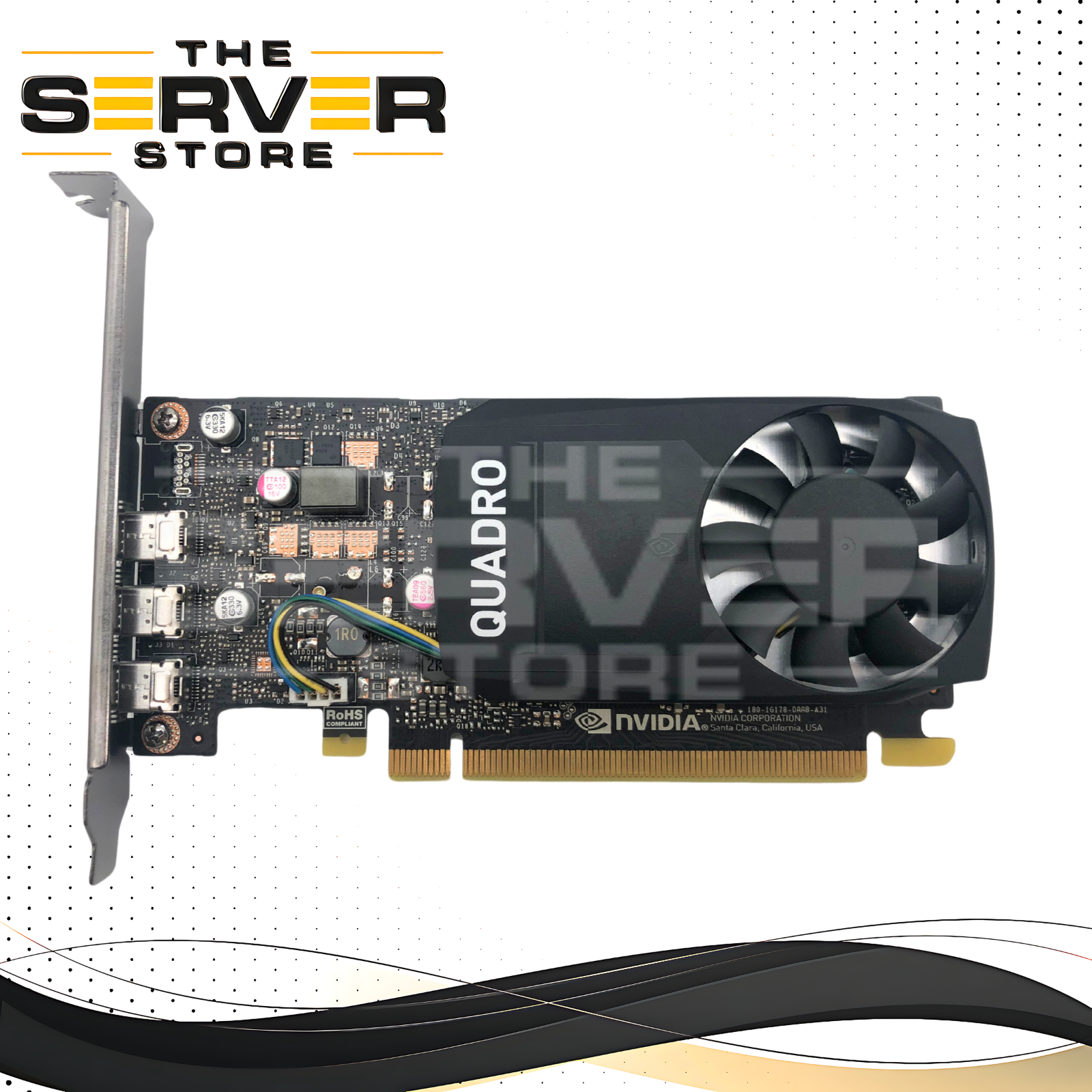 NVIDIA Quadro P400 2GB GDDR5 High Profile PCIe Graphics Card 699-5G178-0500-110