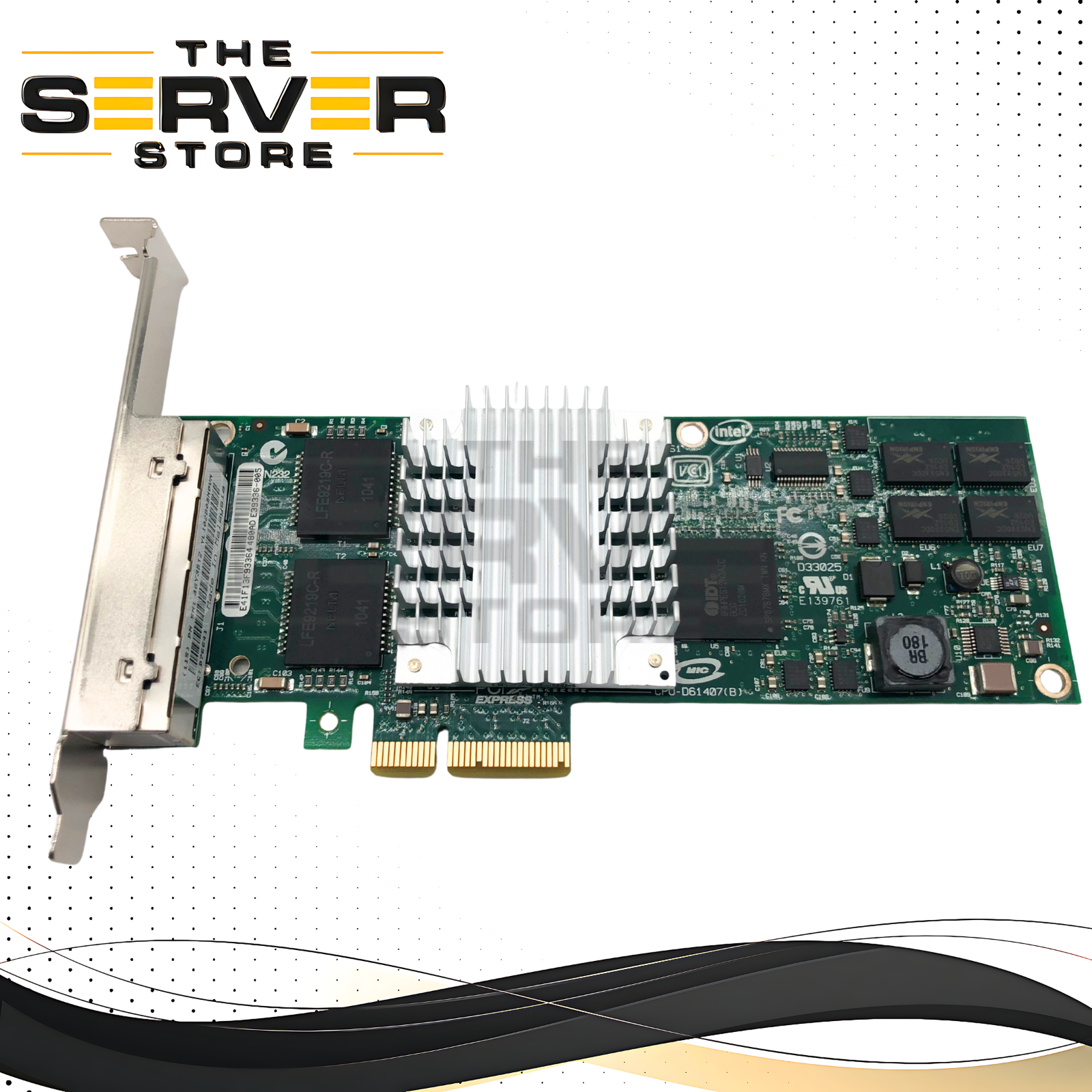 IBM Intel PRO/1000 PT Quad-Port 1GbE PCIe Server Adapter High Profile 46Y3512