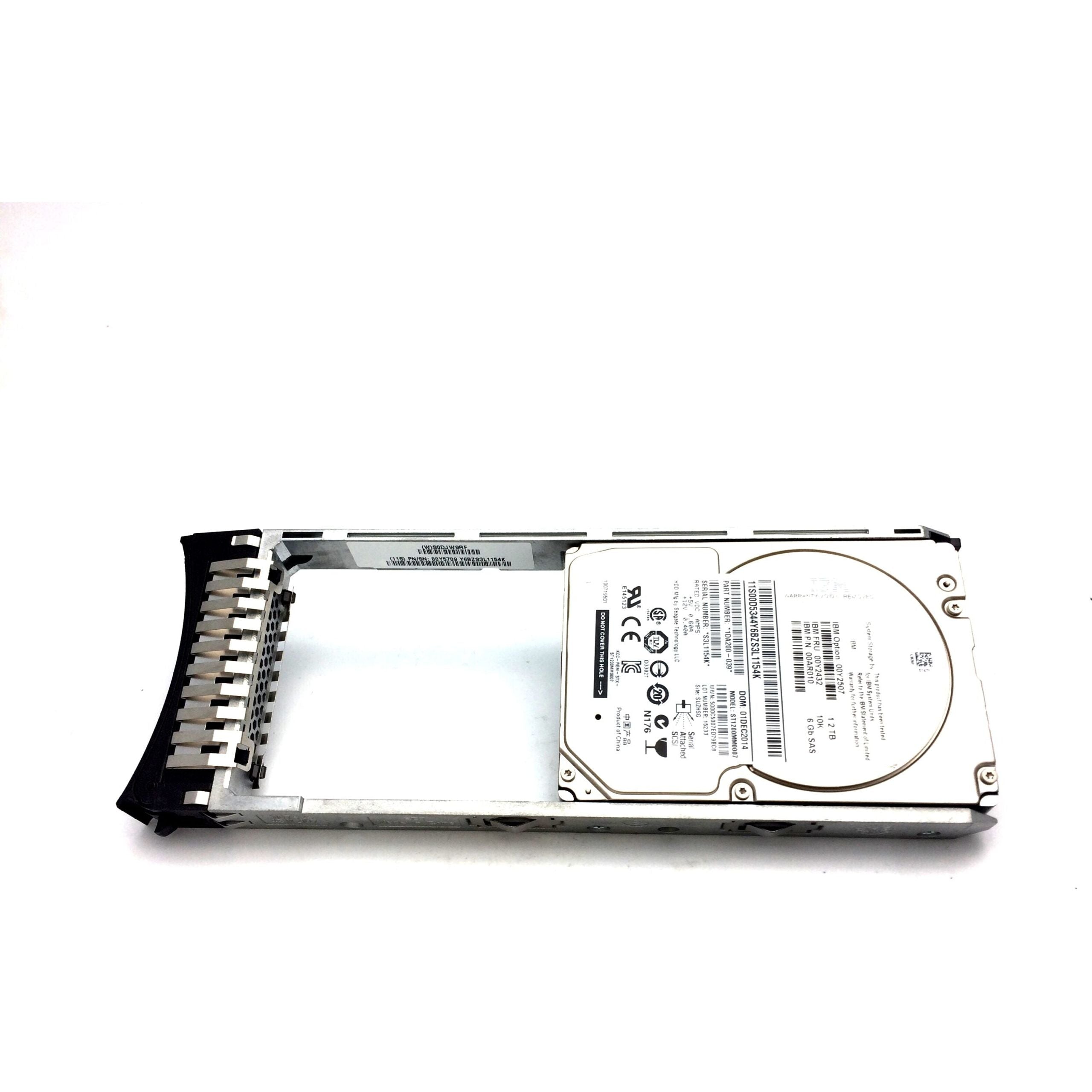 Disco duro de 1.2TB V3700 10K SAS de 2.5" 00Y2432