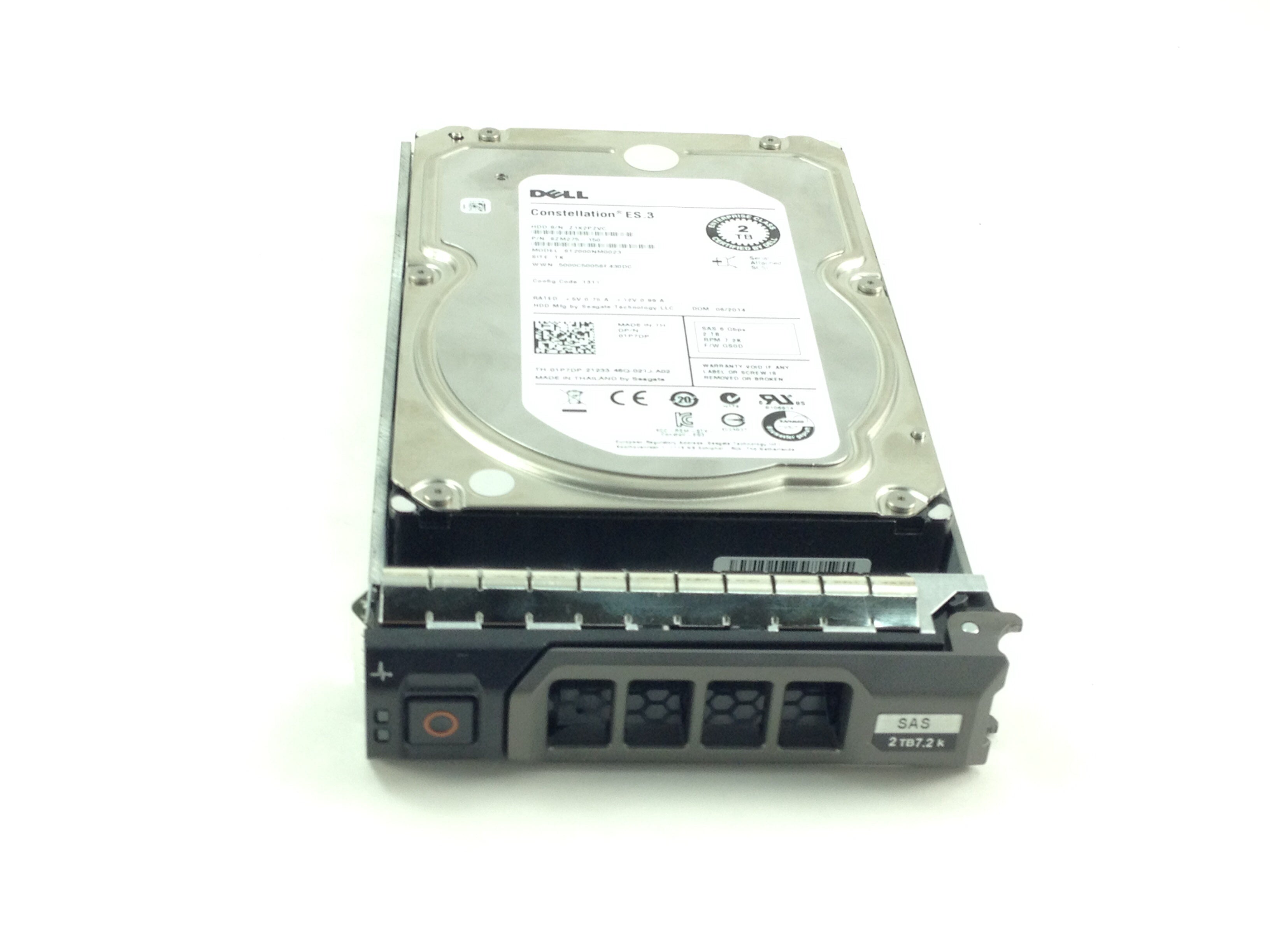 2TB 7.2K RPM 6Gb/s 3.5'' SAS Hard Drive (WDC07)