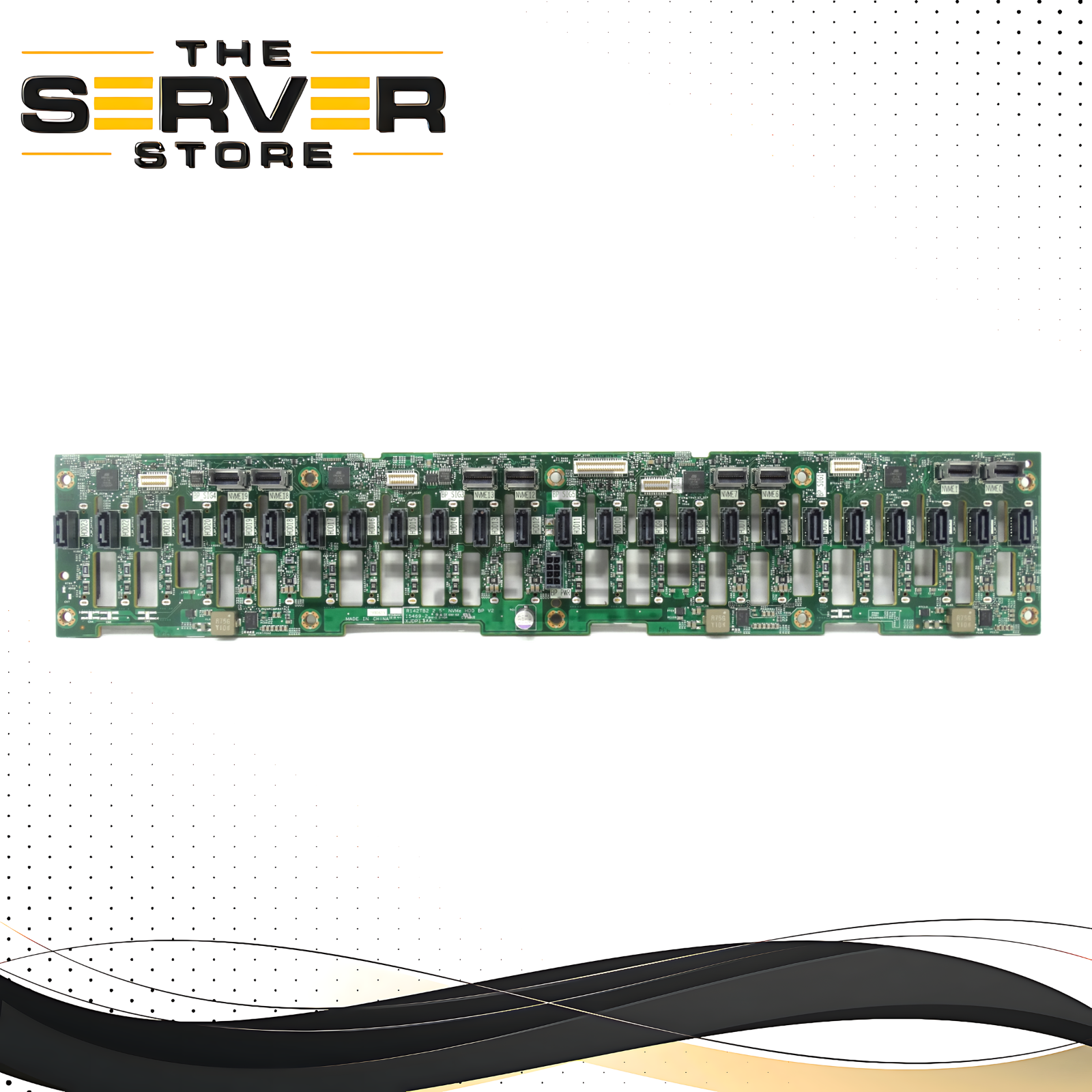 Dell PowerEdge C6400 24 Bay 2.5'' NVMe Backplane (N9YVX)