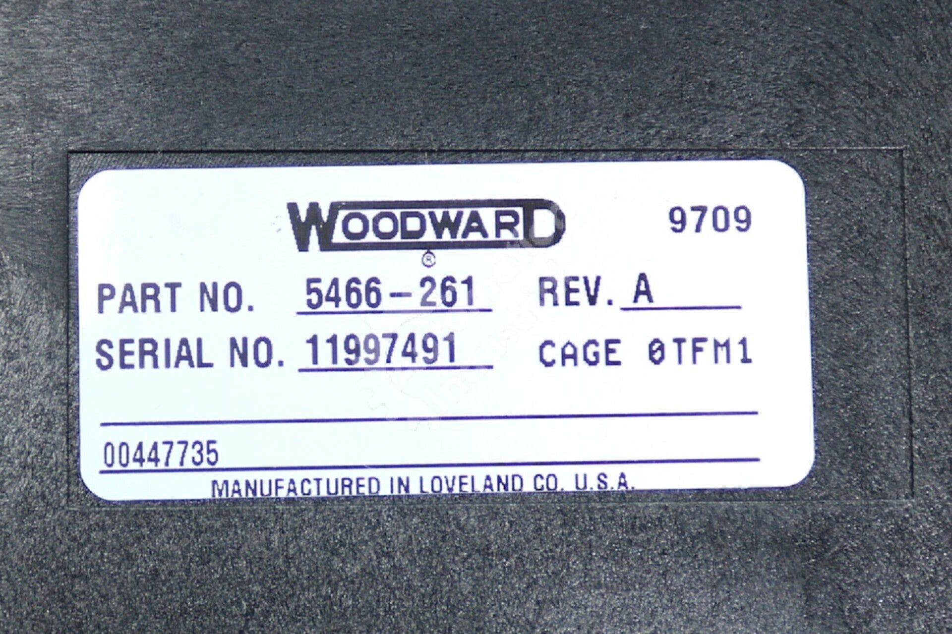 5466-261 By Woodward NetCon Version 2.06-1 FTIO Module New Surplus No Box