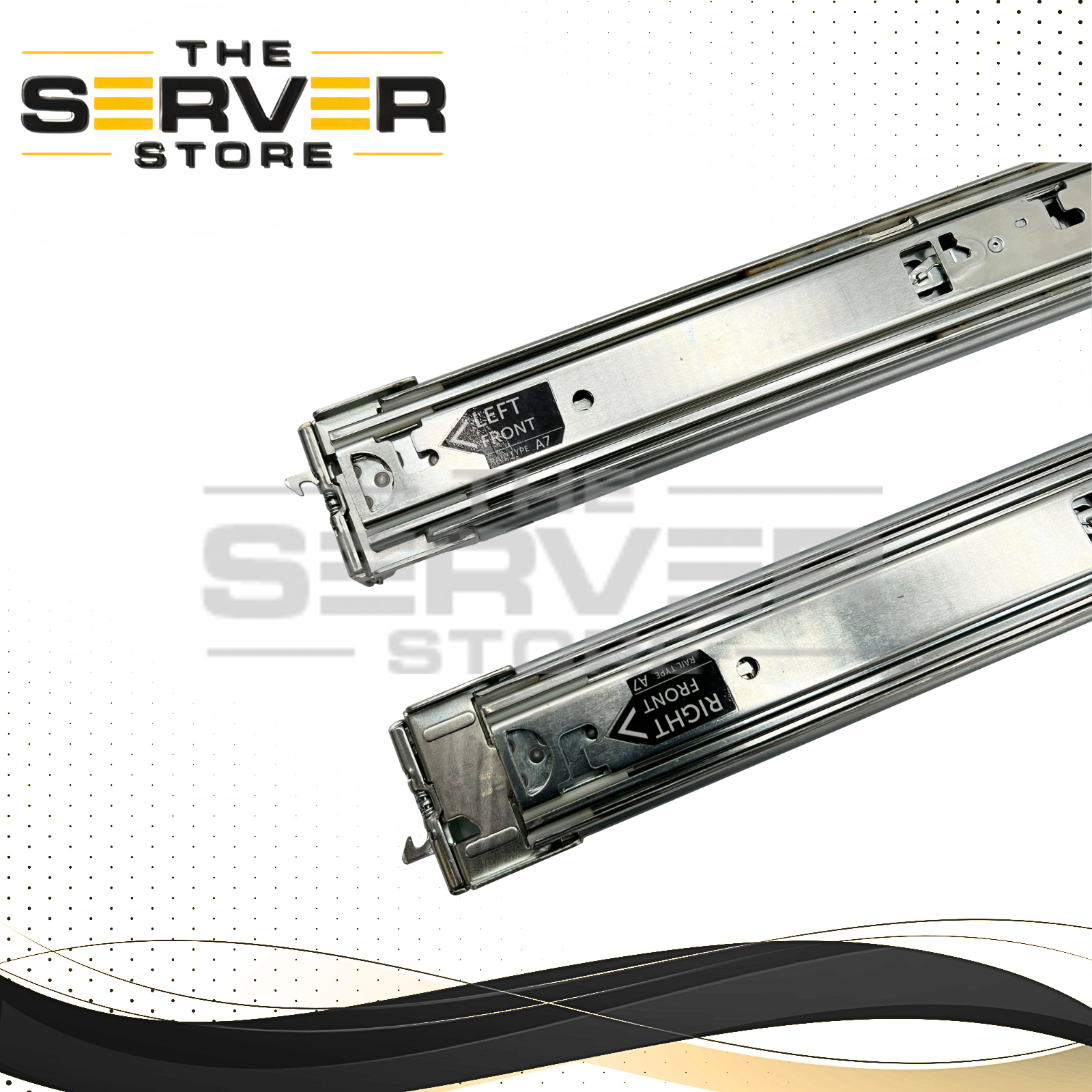 (NEW) Dell 1U A7 Sliding Ready Rails Kit for PowerEdge Server (Read) 081WCD 81WCD