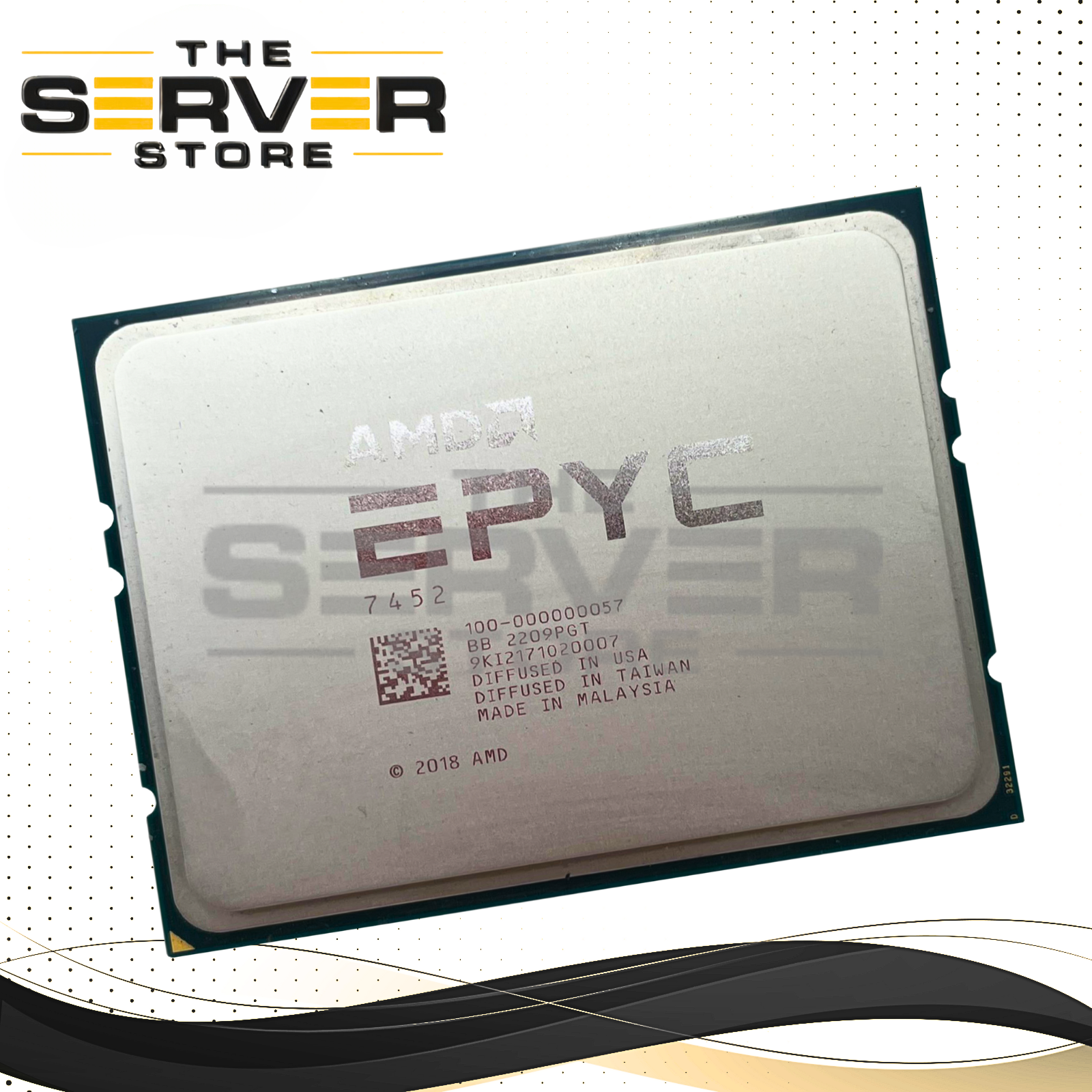 AMD EPYC 7452 2.35GHz 32 Core 128MB 155W SP3 CPU (UNLOCKED) 100-000000057