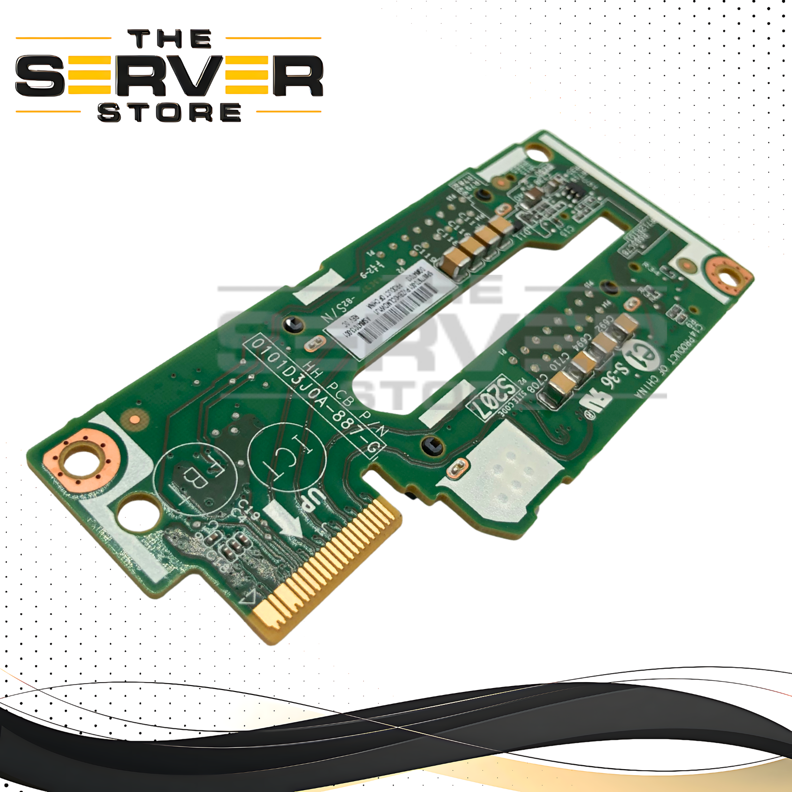 HPE ProLiant BL460c Gen10 2-Bay 2.5" SFF SATA Hot-Swap Hard Drive Backplane. P/N: 0101D3J0A-887-G, 847013-001, 877970-001.