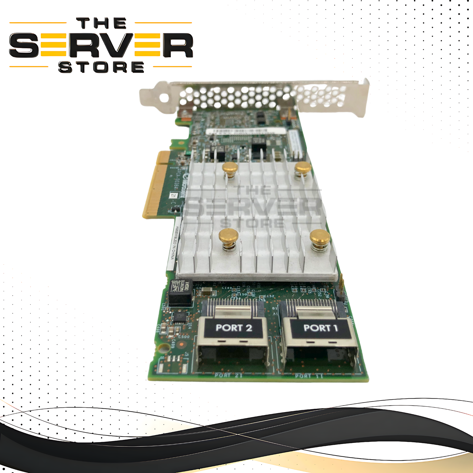 HPE Smart Array E208i-p SR 8-Port 12Gb/s SAS/SATA PCIe RAID Controller for ProLiant Gen10 Servers. RAID 0, 1, 5, 10. P/N: 836266-001.