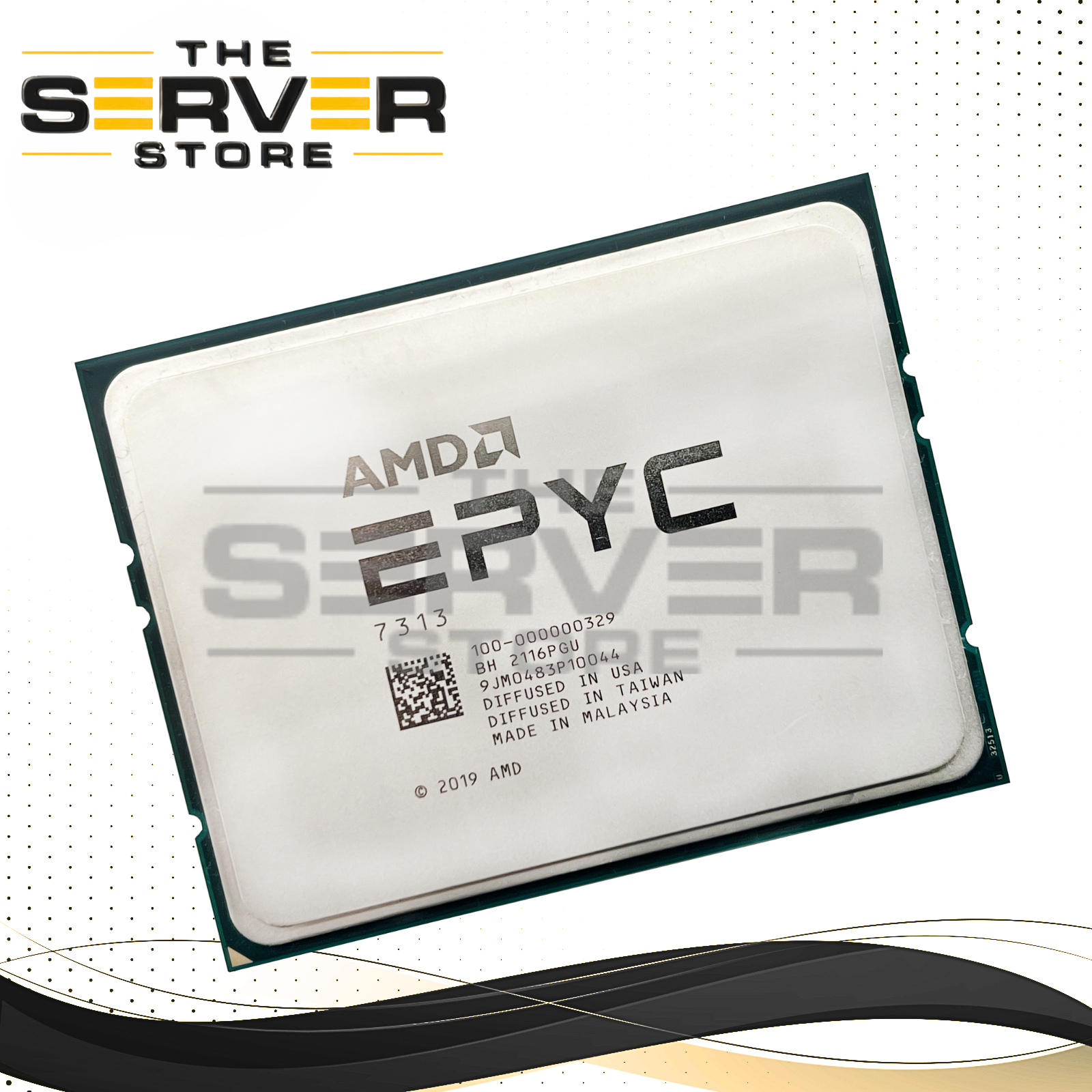 Dell Locked) AMD EPYC 7313 3.0GHz 16C 128MB 155W Socket SP3 CPU 100-000000329
