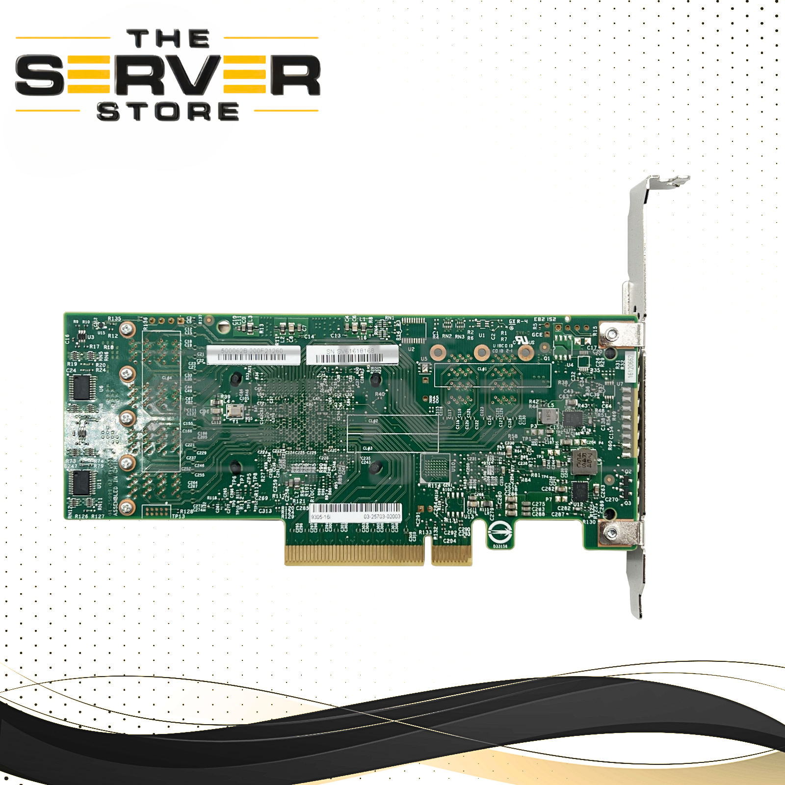 LSI Logic SAS 9305-16i 16P SAS PCI-E 3.0 12Gb HBA Controller Card 03-25703-02003 ( High Profile )