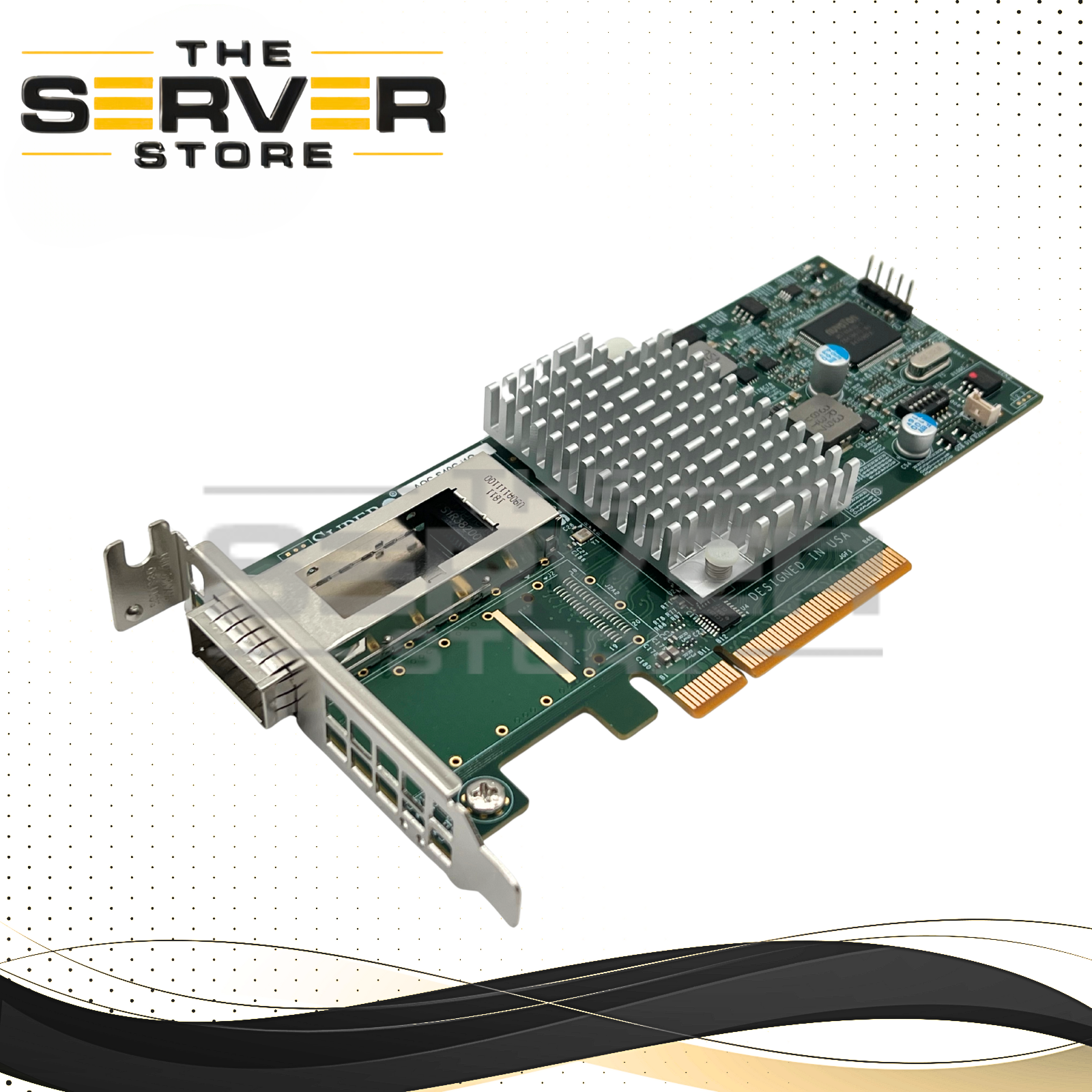 Supermicro 40GbE 1 Port QSFP+ PCIe 3.0 x8 Network Card AOC-S40G-I1Q