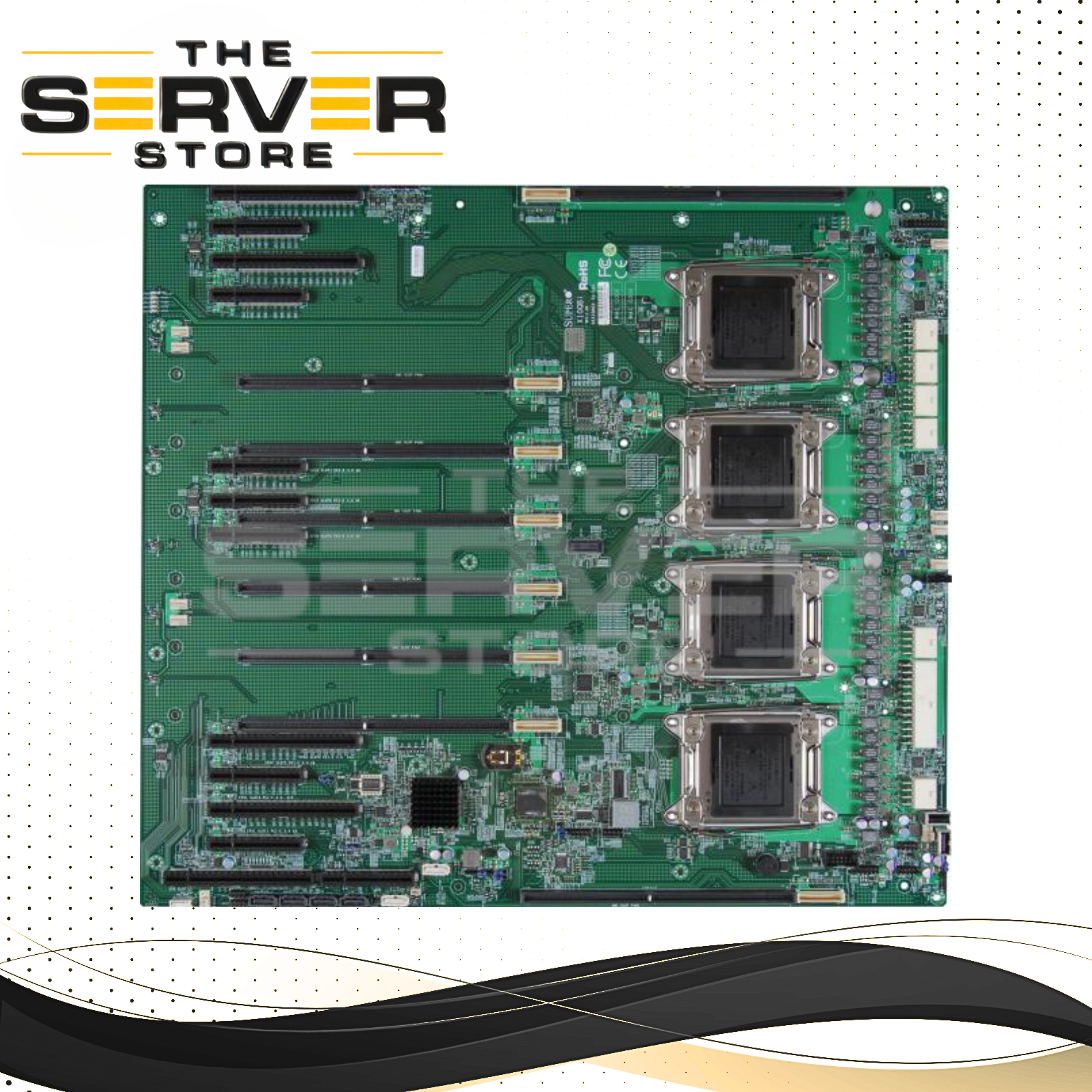 Supermicro Intel Quad LGA2011 DDR4 Server System Motherboard MBD-X10QBi X10QBI