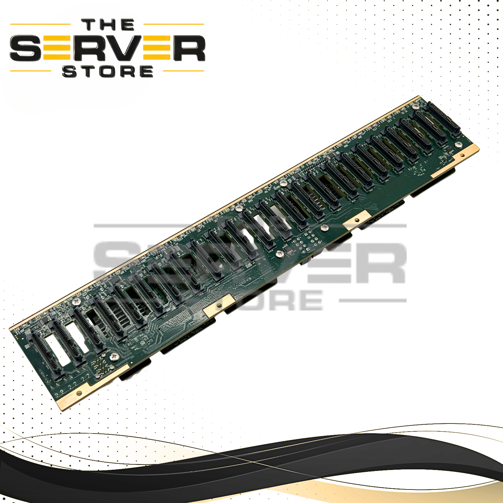 ( KIT) Supermicro 2U 24 Port 2.5" NVMe U.2 Backplane ( BPN-NVMe3-216EB - BPNNVMe3-216EL Rev1.01)