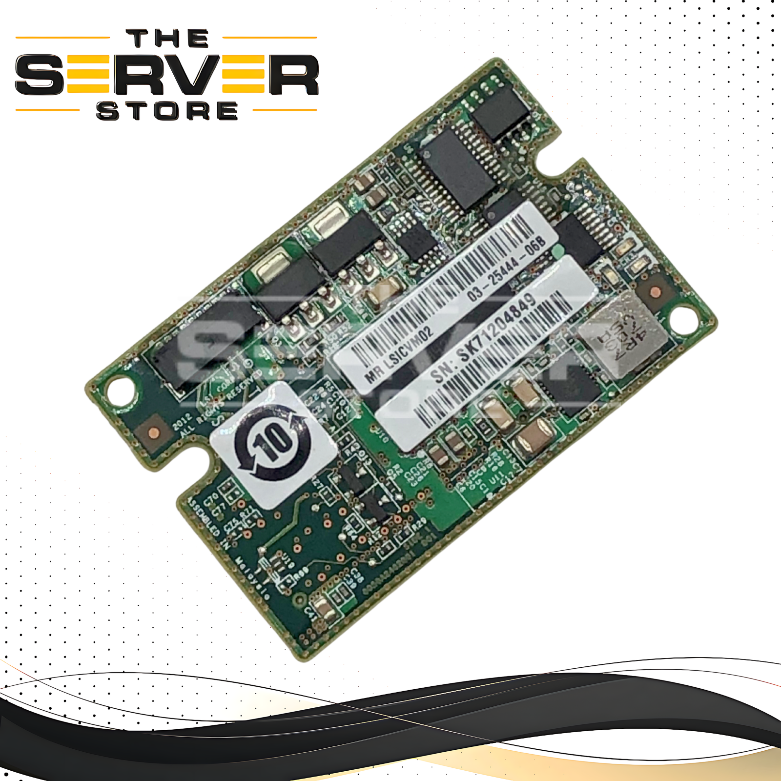 SuperMicro LSICVM02 8GB CacheVault/SuperCap Power Protection Module. P/N: 03-25444-06B.
