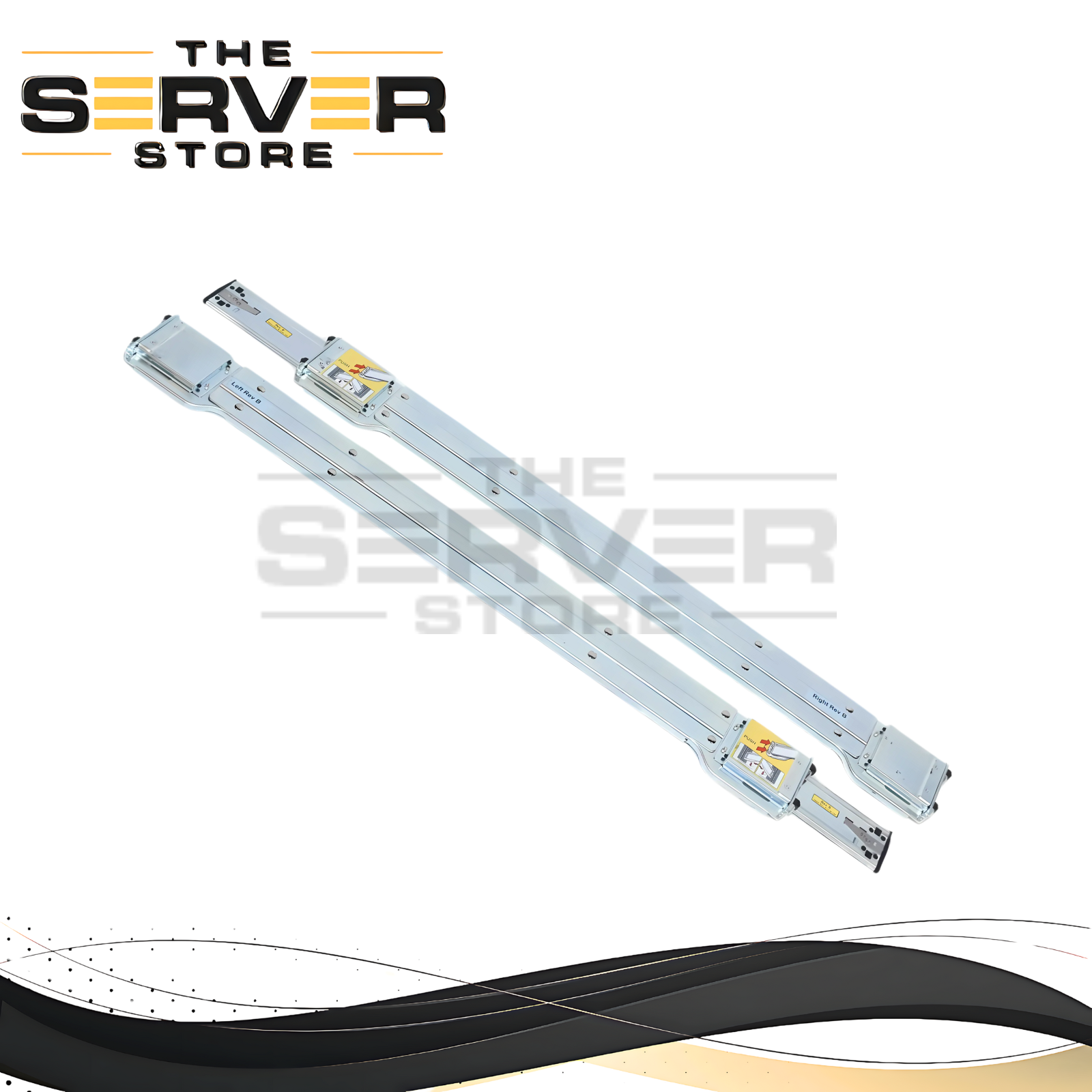 Supermicro Rackmount Rail Kit with Inner & Outer 2U 3U 4U MCP-290-00053-0N