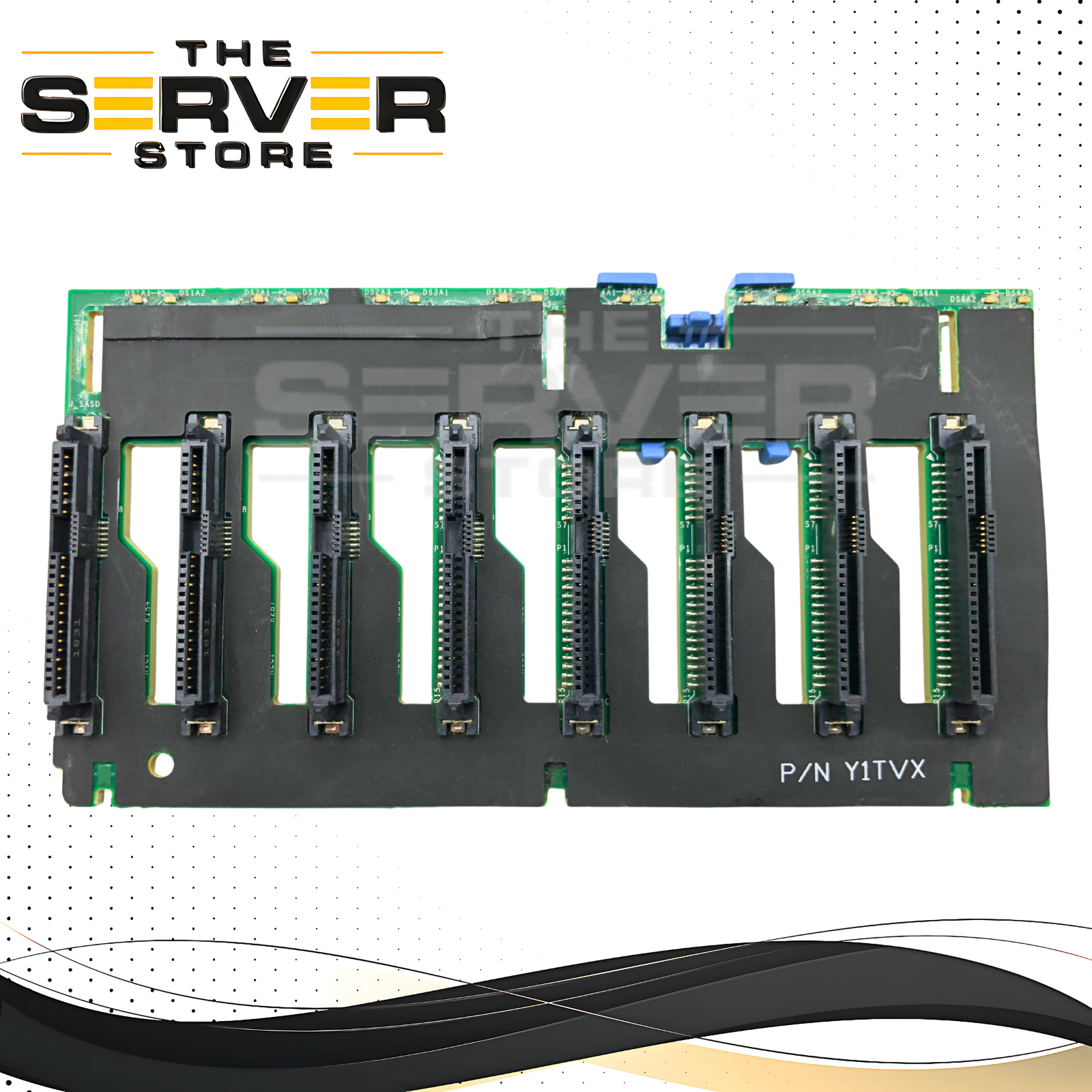 Dell PowerEdge R940 8-Bay 2.5" SFF SAS/SATA Backplane Kit w/Cables 0JM6HP JM6HP