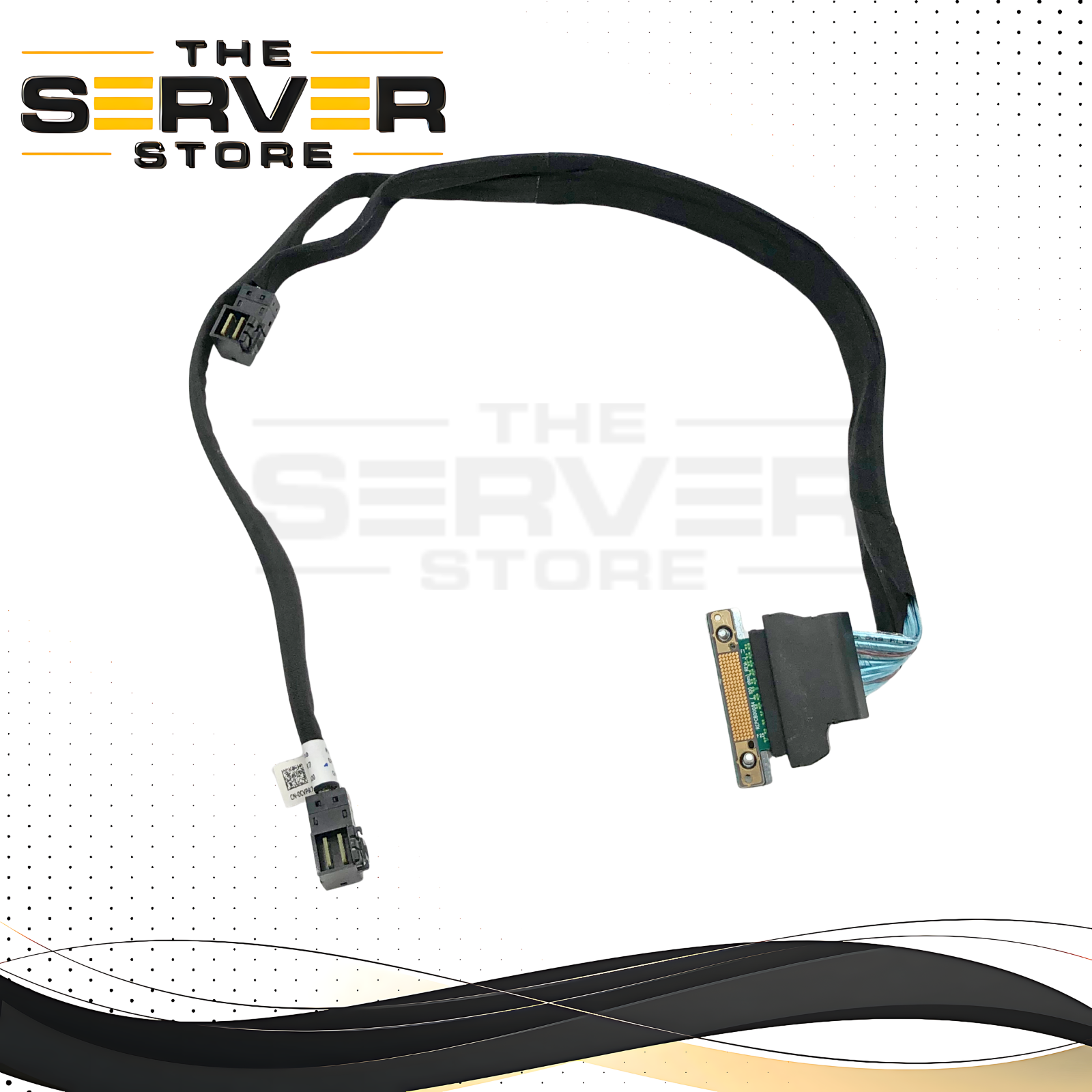 Dell Amphenol PowerEdge R640 8-Bay (8B) PERC H730 / H740 RAID Board Cable. 2x Mini-SAS HD Connectors. P/N: CVPR7, 0CVPR7.