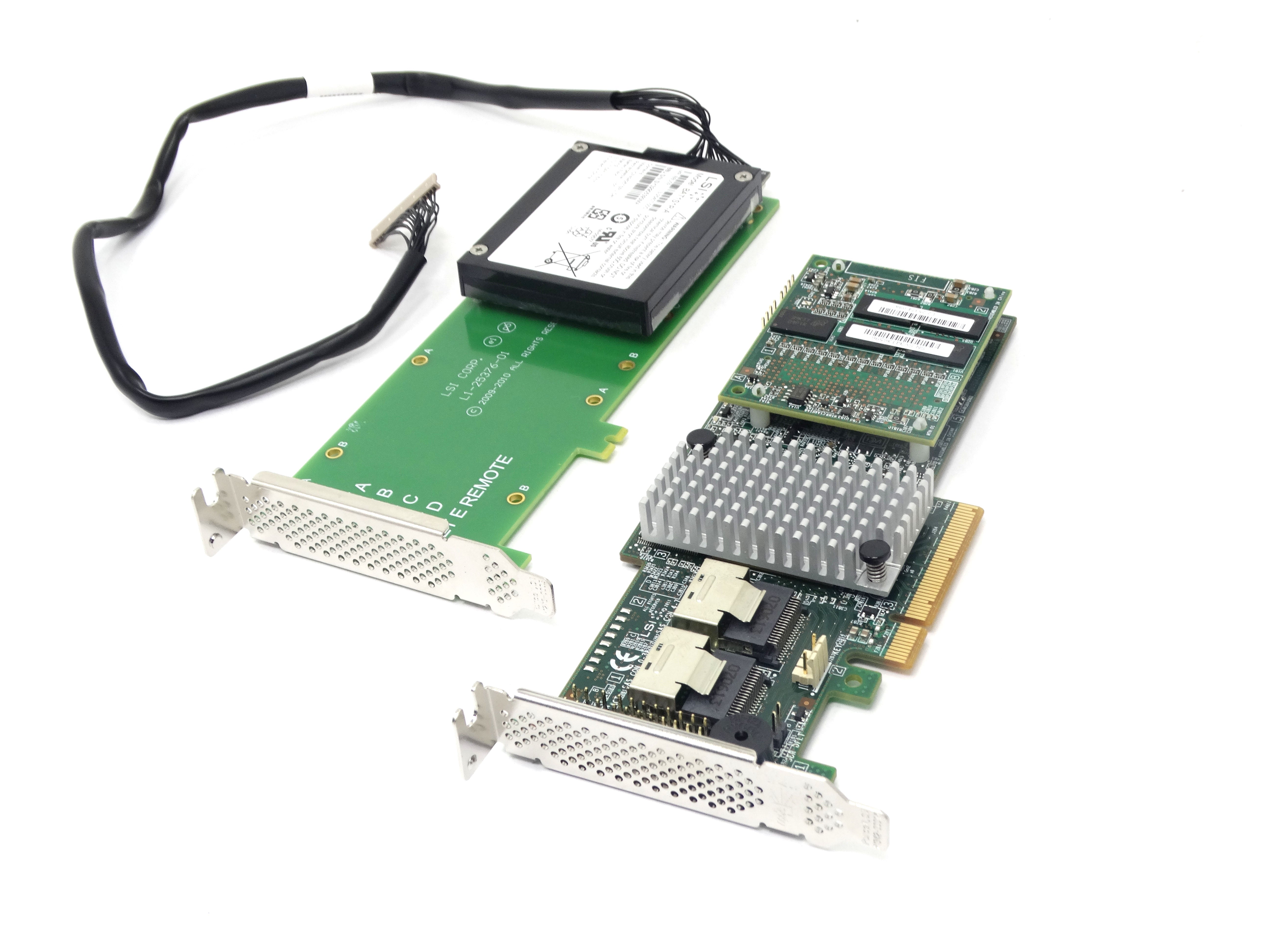 LSI 9270-8i 8-port 6Gbps SAS SATA PCIe RAID Controller Card 1GB w/ CacheVault (SAS 9270-8I)