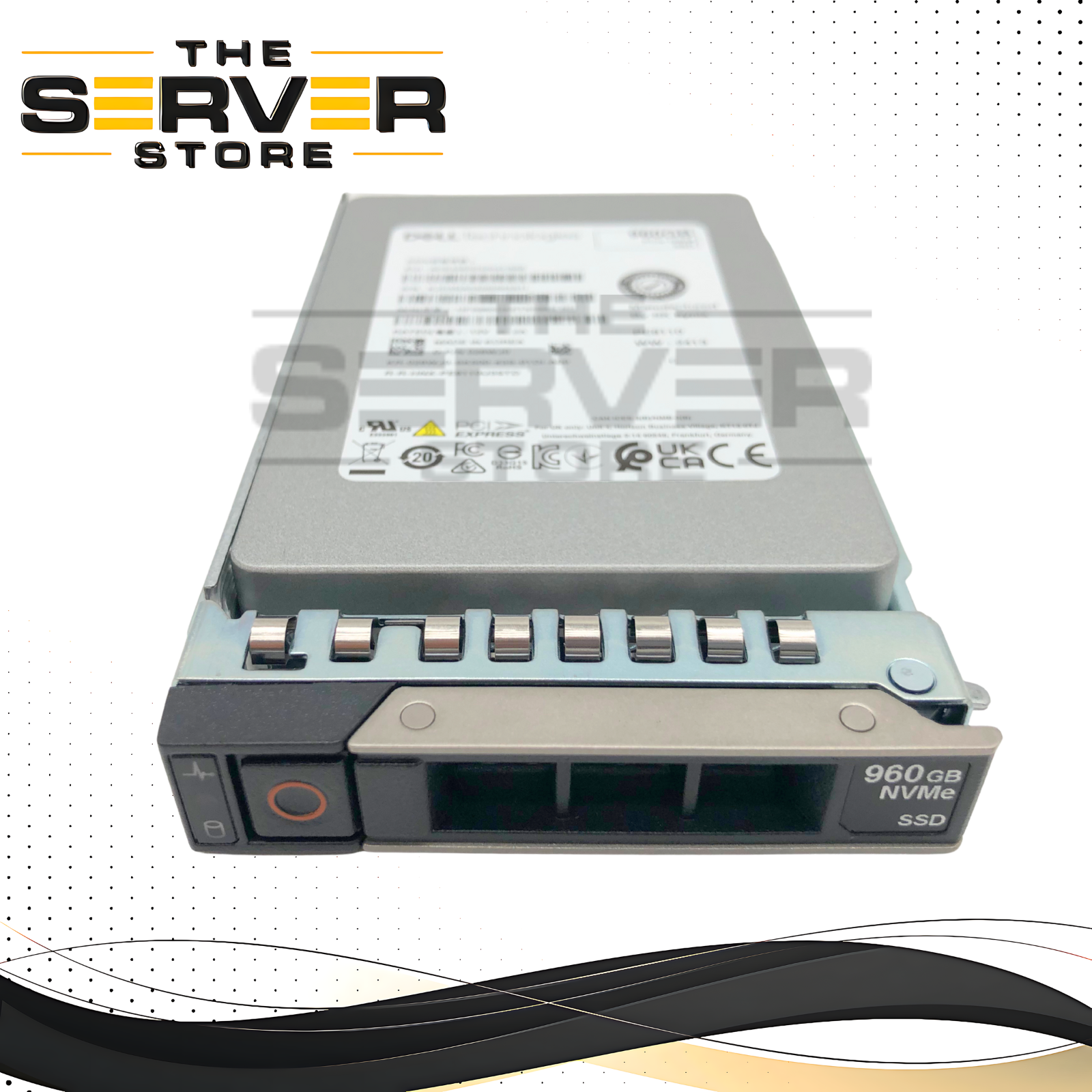 Dell SK-Hynix 960GB U.2 PCIe Gen4 NVMe Read Intensive (RI) TLC 2.5-inch Solid State Drive (SSD) with 14-Gen Tray. * (0-10 POH) 100% Health. * P/N: 26WJ0.