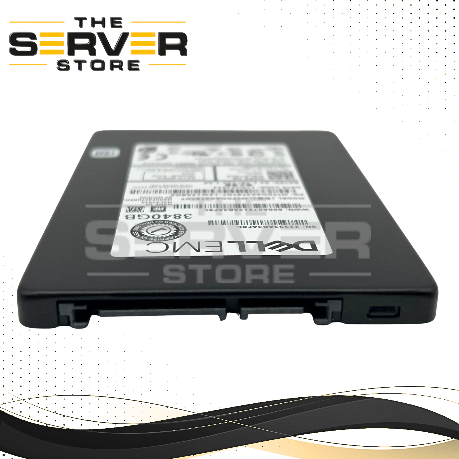 Dell 3.84TB SATA 6Gbps MU SFF 2.5 SSD Micron 5300 MAX MTFDDAK3T8TDT 04H1RX 4H1RX
