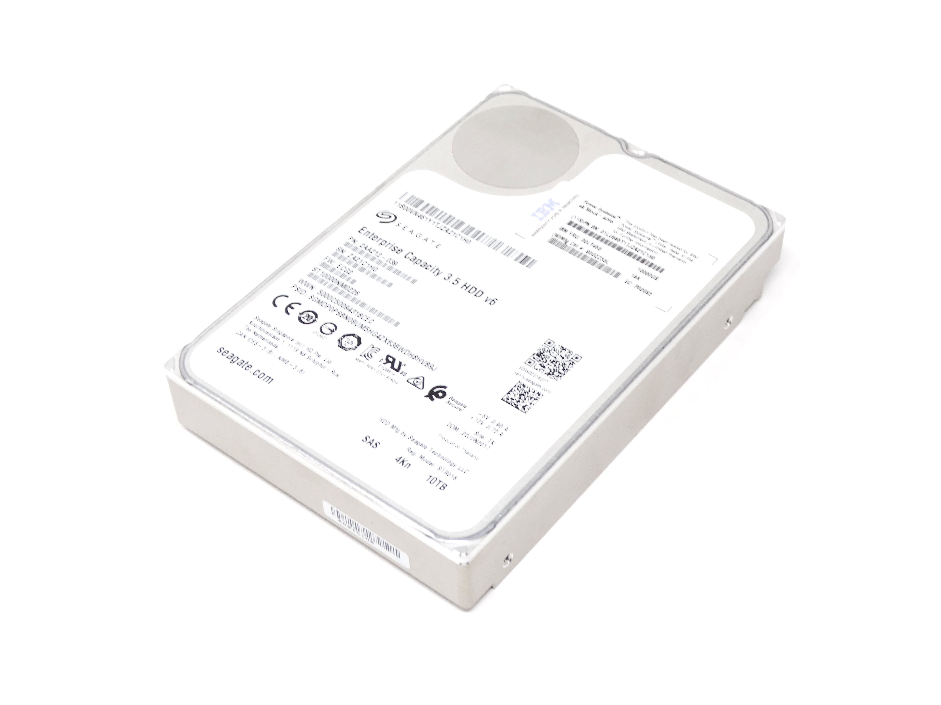 IBM 10TB 7.2K SAS 12Gbps 3.5" HDD Hard Drive (00LY453)