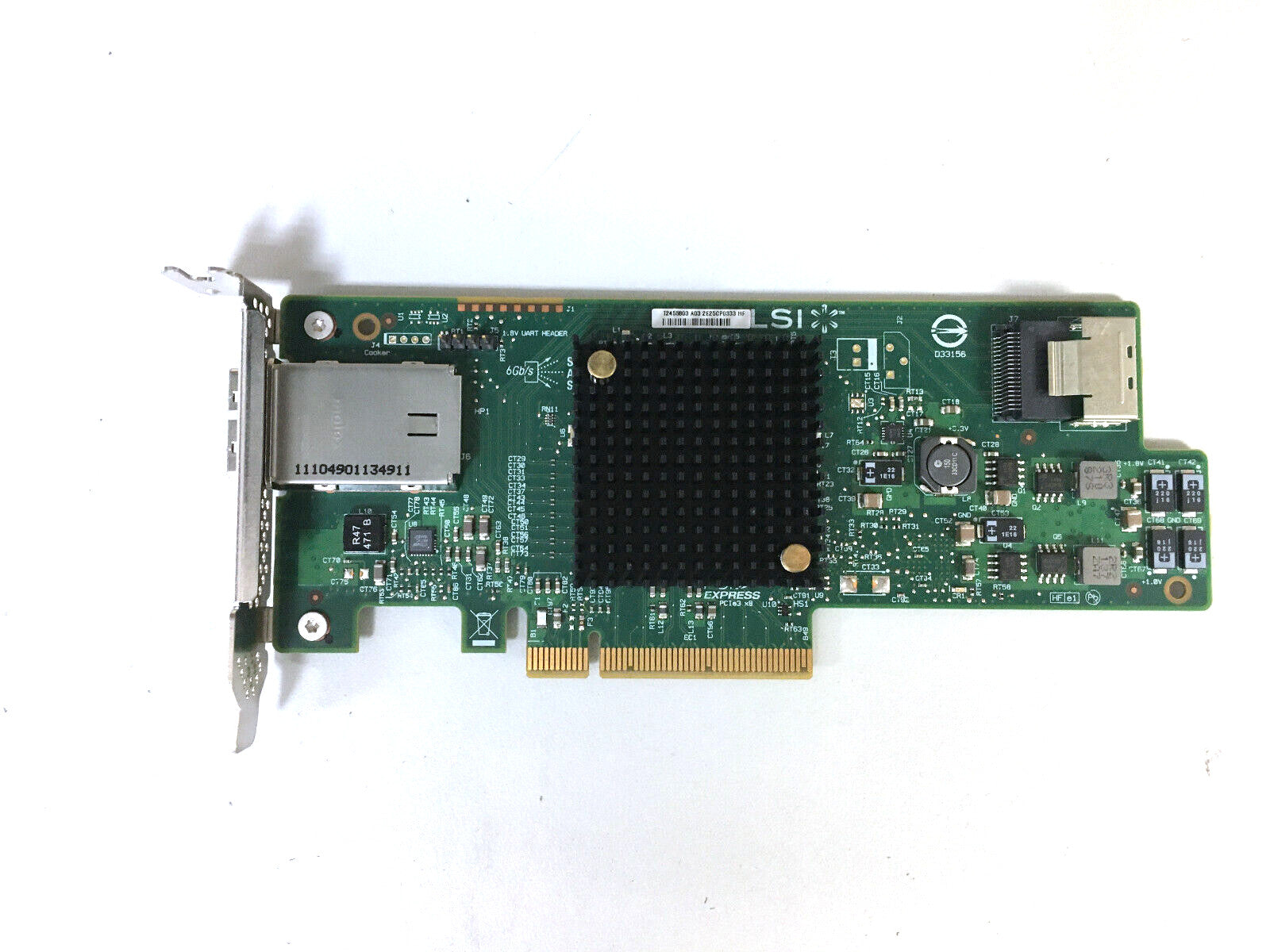 LSI00303 LSI SAS 9207-4i4e, 4 ports INT., 4 ports EXT., low-profile 6Gb/s SATA+SAS, PCIe 3.0 HBA