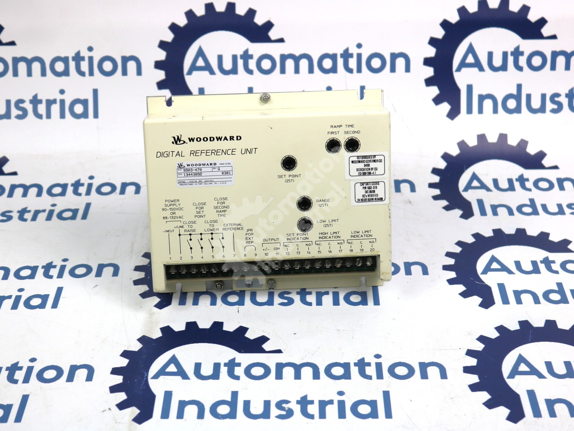 9903-470 By Woodward 90-150VDC Digital Reference Unit