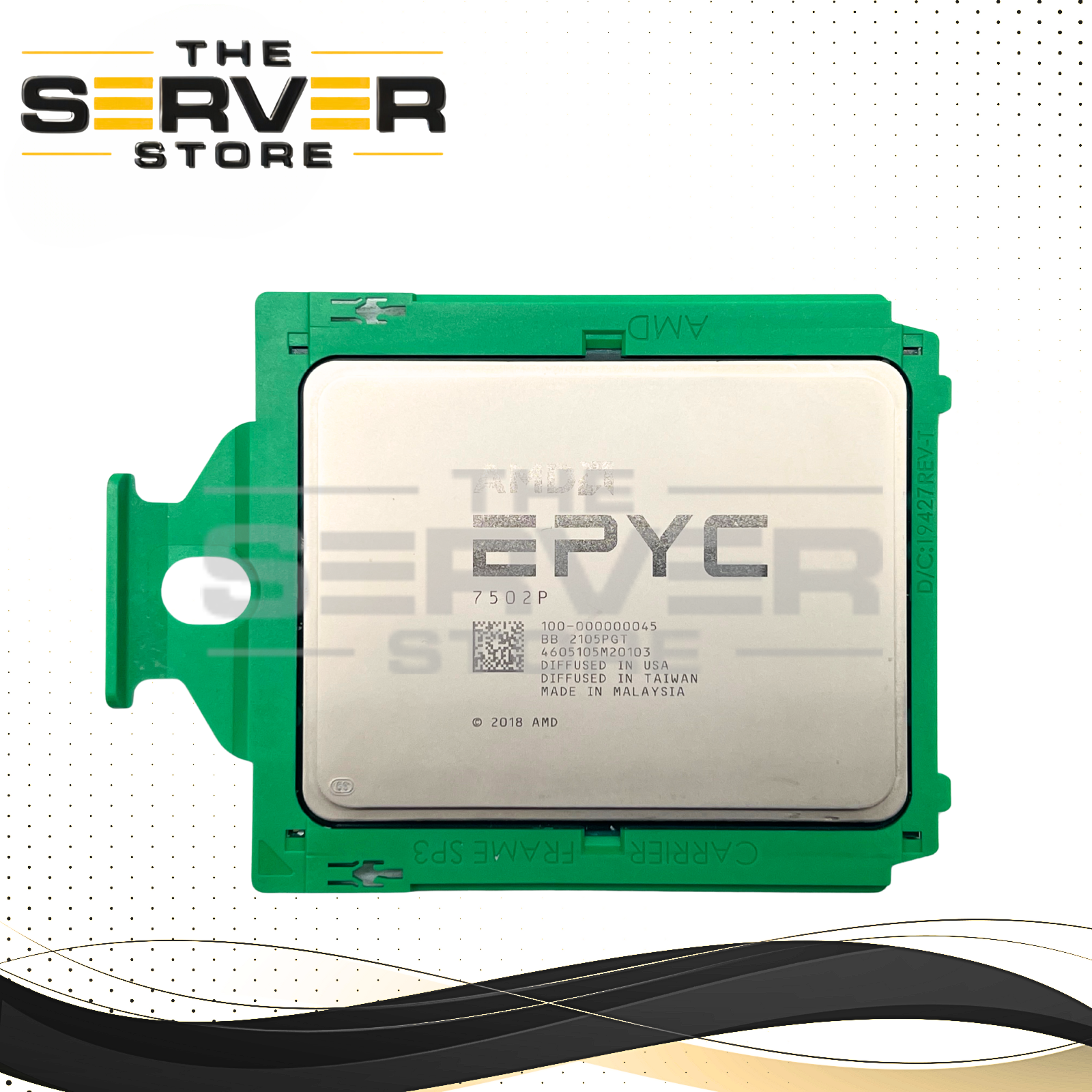 (Dell Locked) AMD EPYC 7502P 2.50GHz 32 Core 128MB 180W SP3 CPU 100-000000045