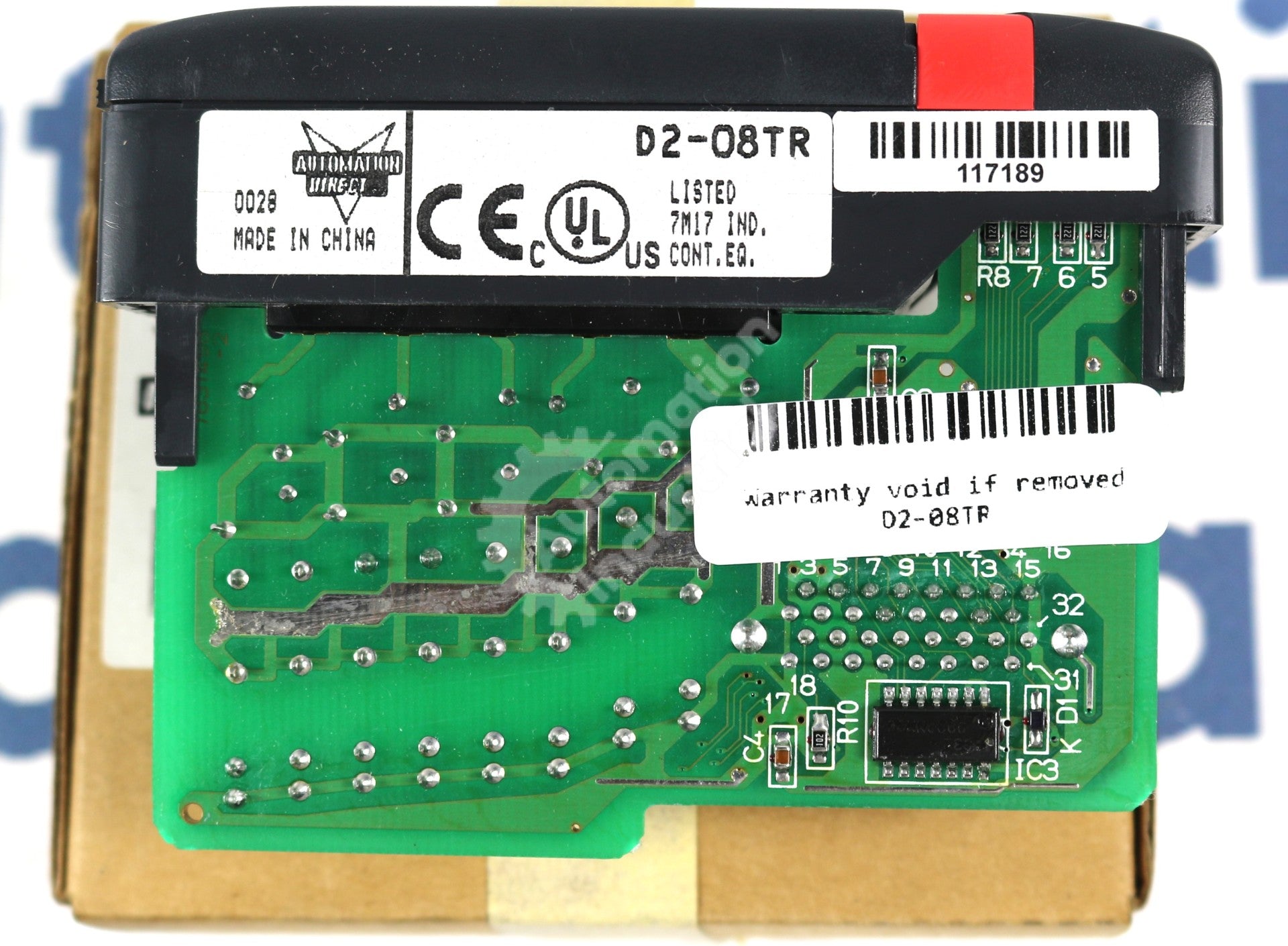 D2-08TR By Automation Direct DL205 6-24VDC Relay Output Module NSFP