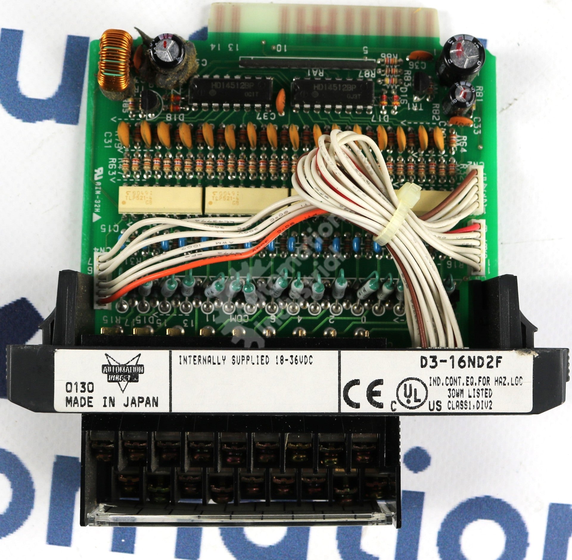D3-16ND2F by Automation Direct 24VDC 16 Point Input Module DL305 DirectLOGIC 305