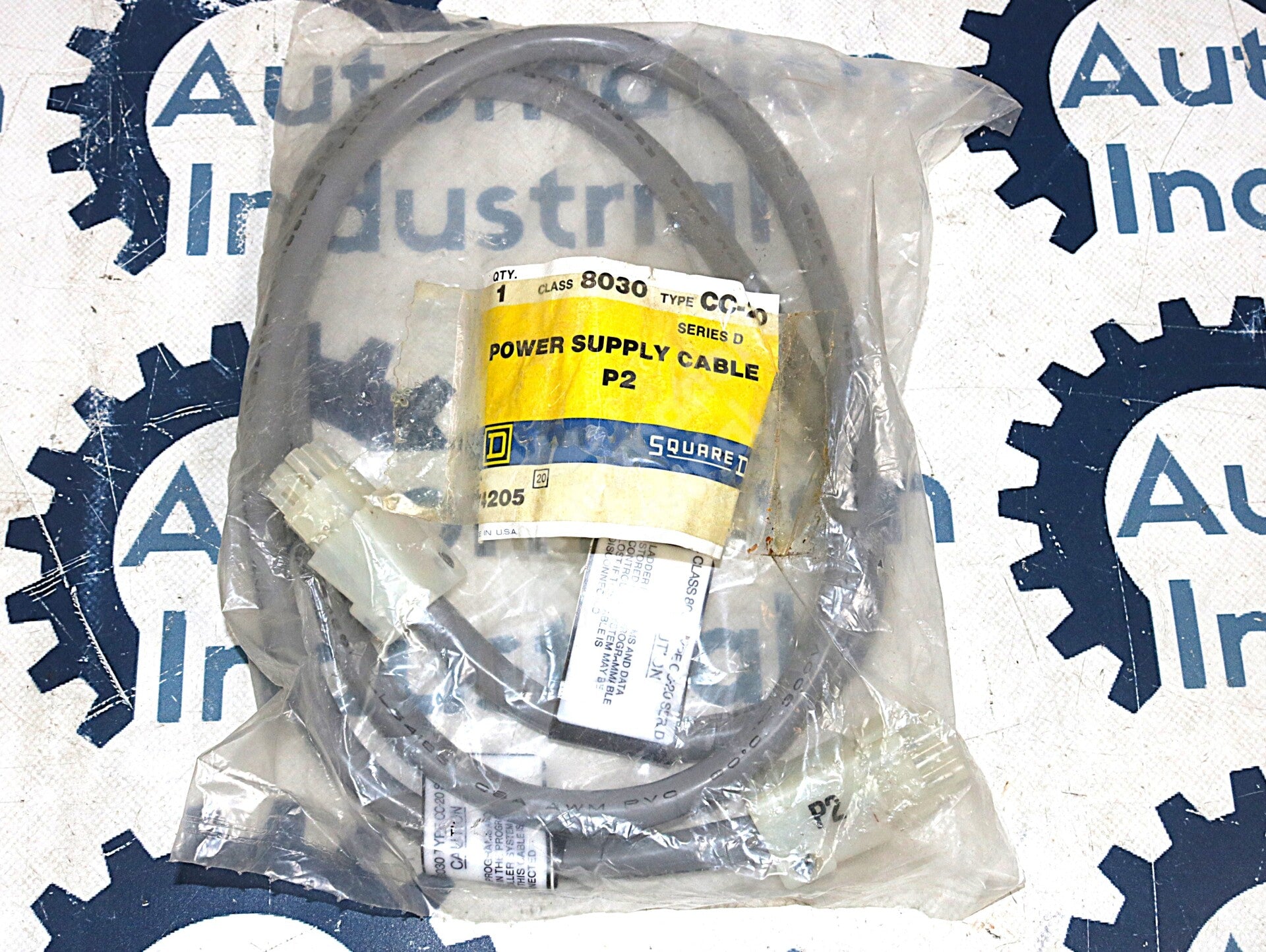 CC-20 By Square Sy/Max Class 8030 Power Supply Cable P2 NSFP