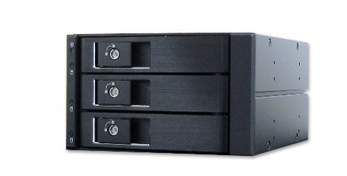AMS DS-236TL 3-IN-2 SATA Backplane Module, 3.5" HDD/SSD/SAS compatible.
