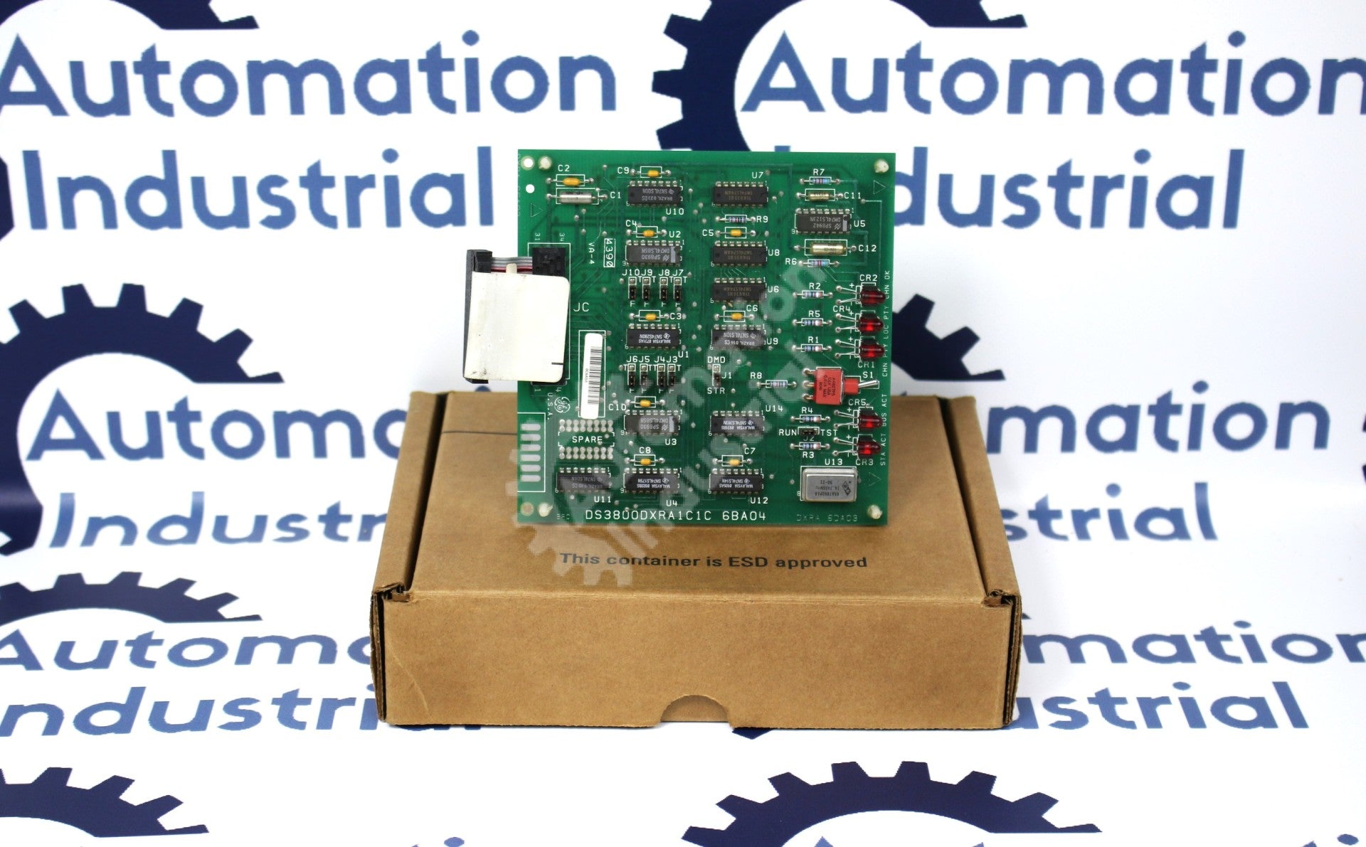 GE General Electric DS3800DXRA1C1C DS3800DXRA Series Six Receiver Board Mark IV