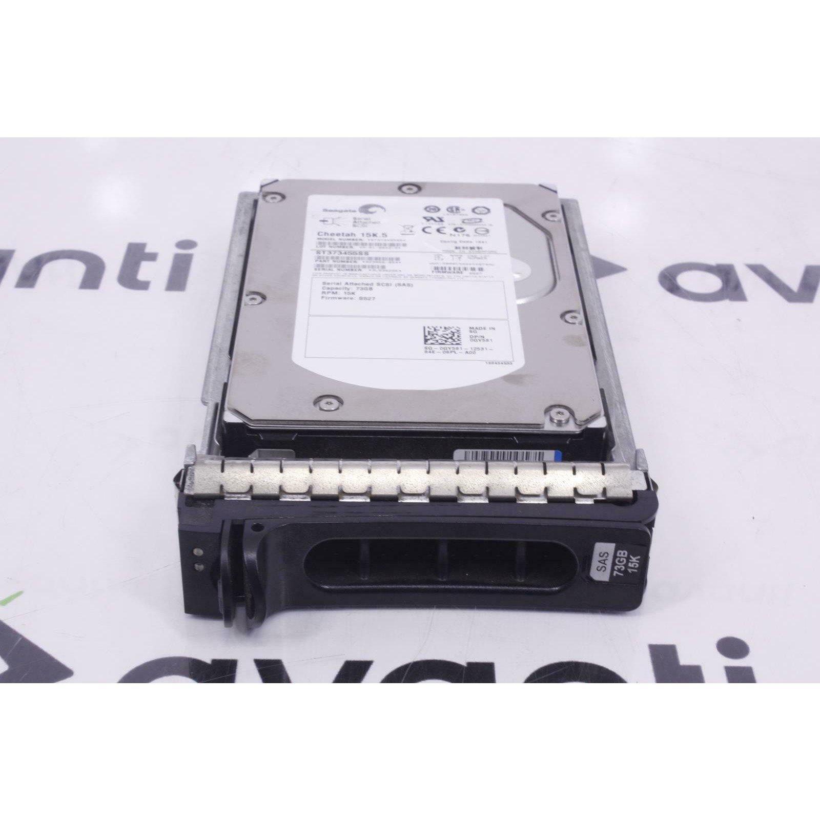 Dell 0GY581 GY581 Seagate ST373455SS 9Z3066-054 Cheetah 73.4GB 15.5K 102646335383-FoxTI