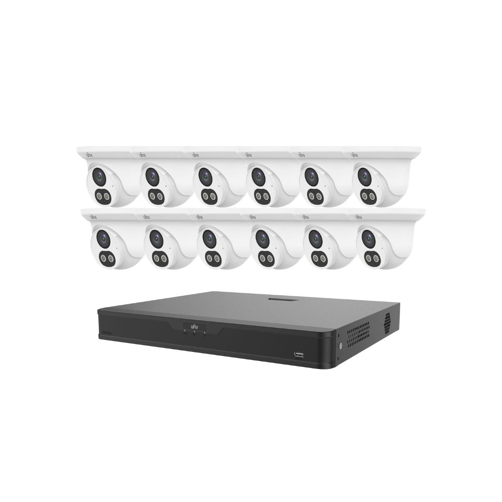 Uniview EK-BQ2P16UDLT412T4 12+1 DL Kit 4TB HDD (UMD)
