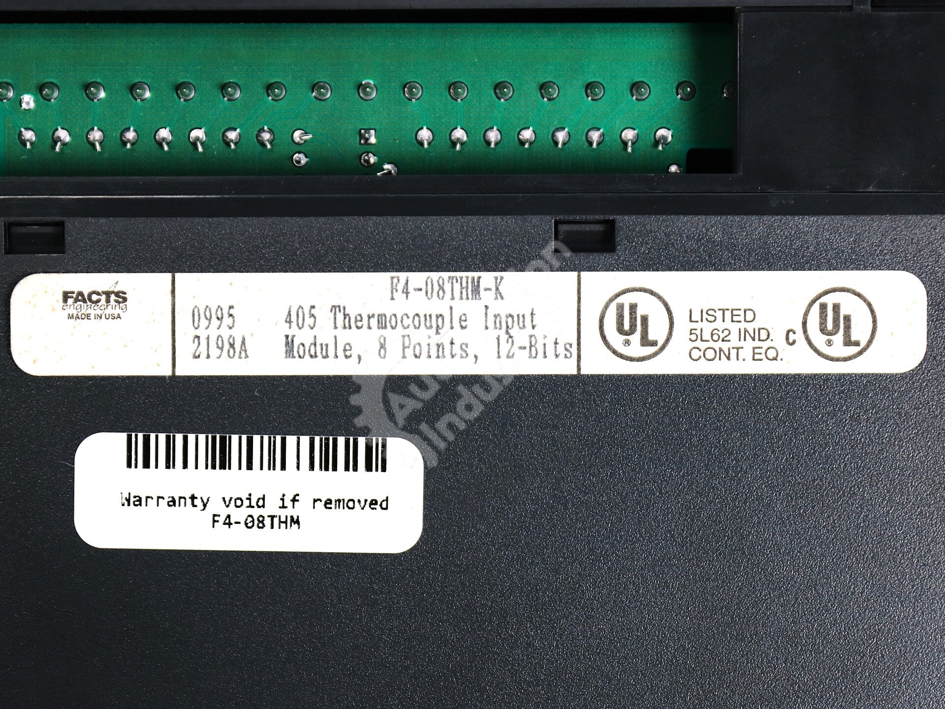 F4-08THM By Facts Engineering F4-08THM-K Thermocouple Temperature Input Module