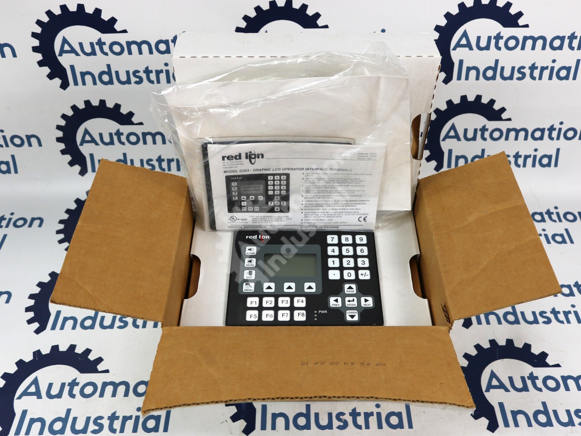 G303M000 by Red Lion Operator Interface Panel G3 Series HMI NSFP